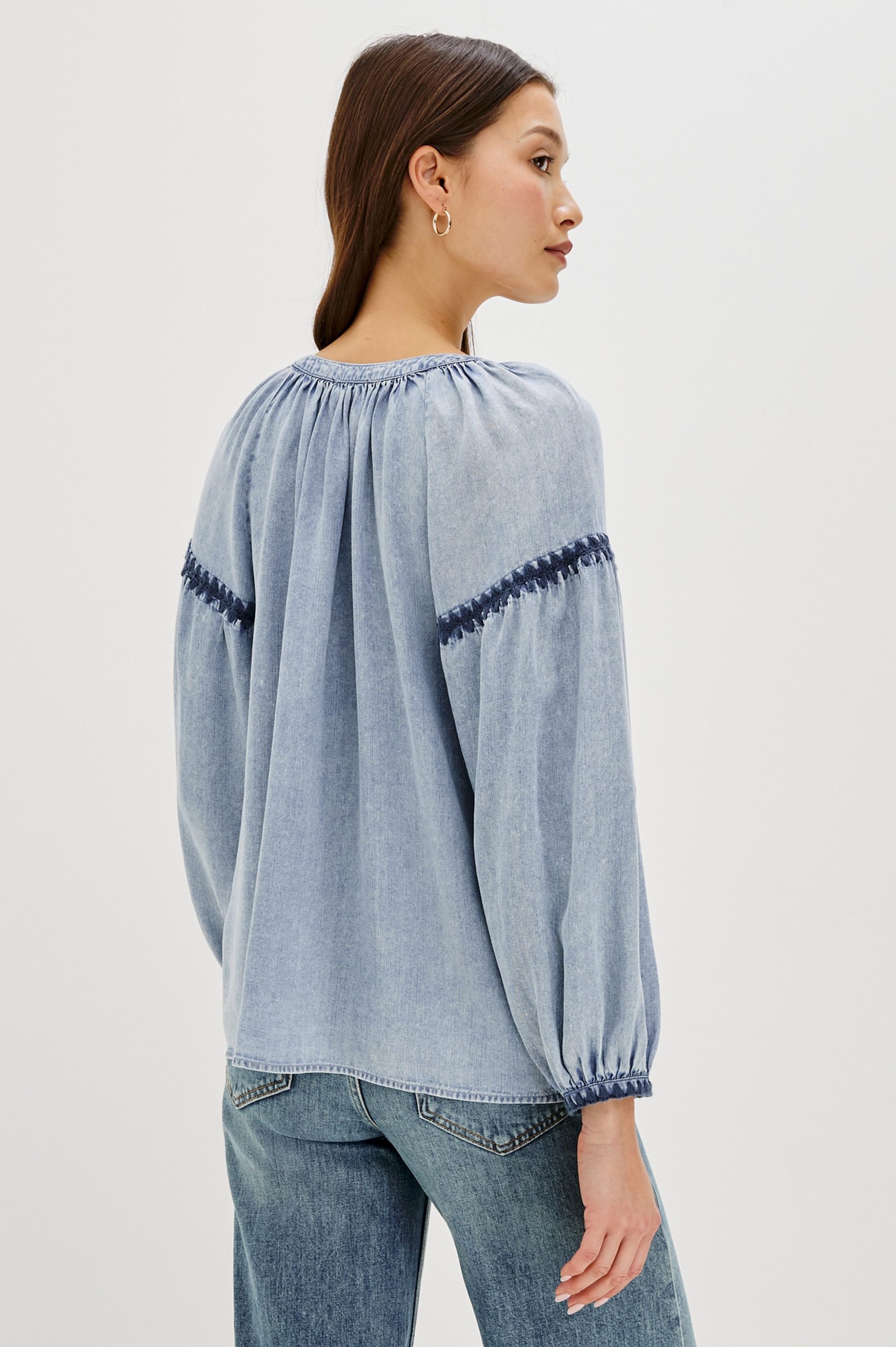 TOSHI TOP - MEDIUM CLOUD WASH - Image 5