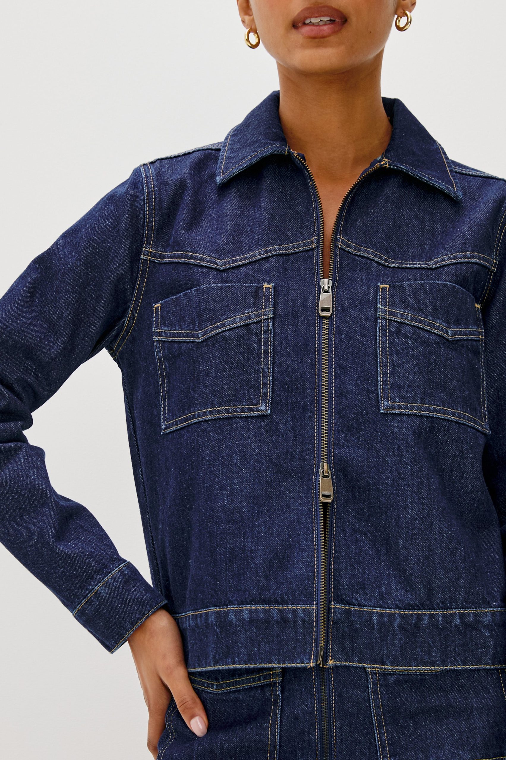 TRABUCO JACKET - DEEP INDIGO - Image 2