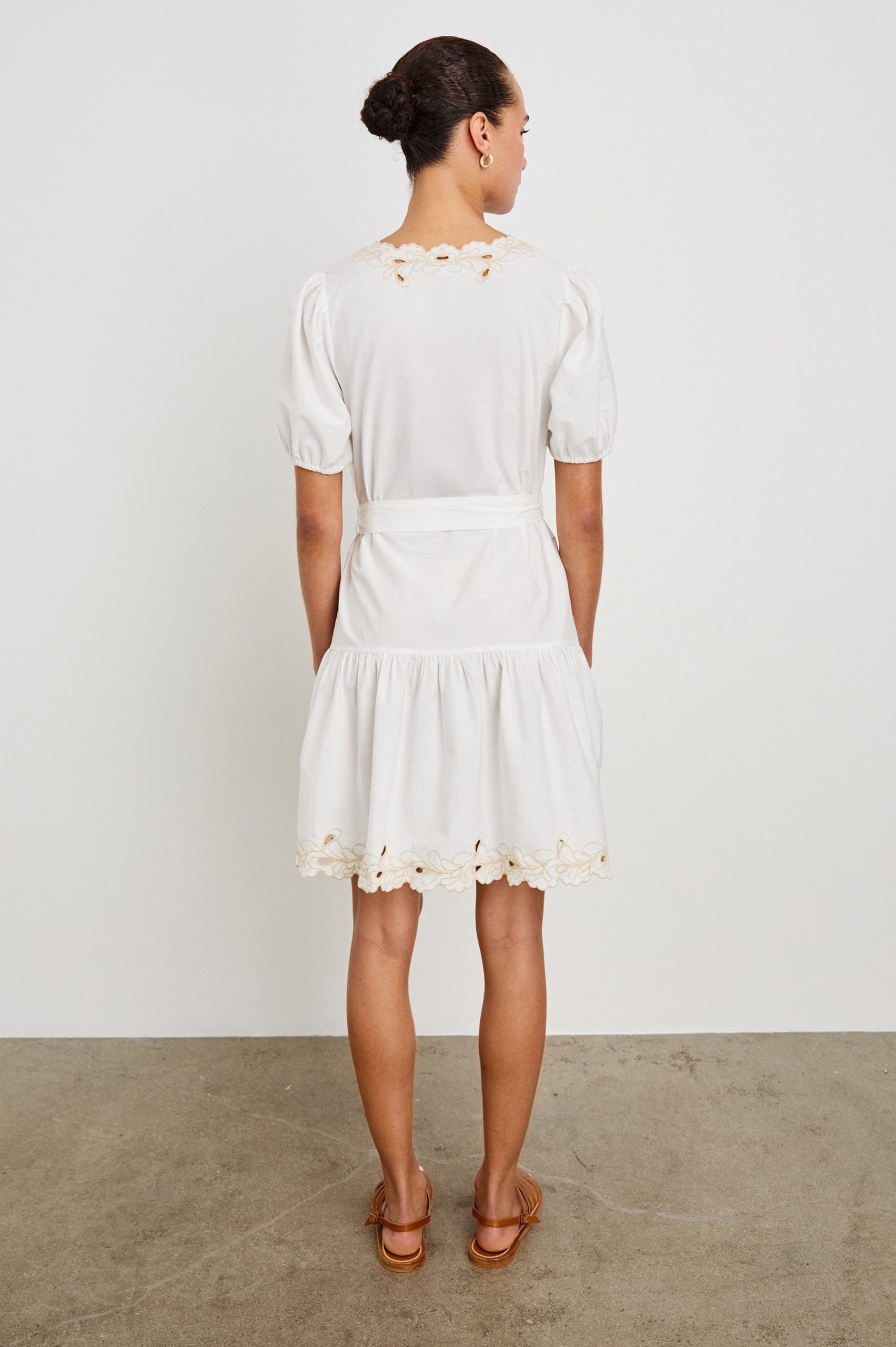 TULIP DRESS - WHITE - Image 4