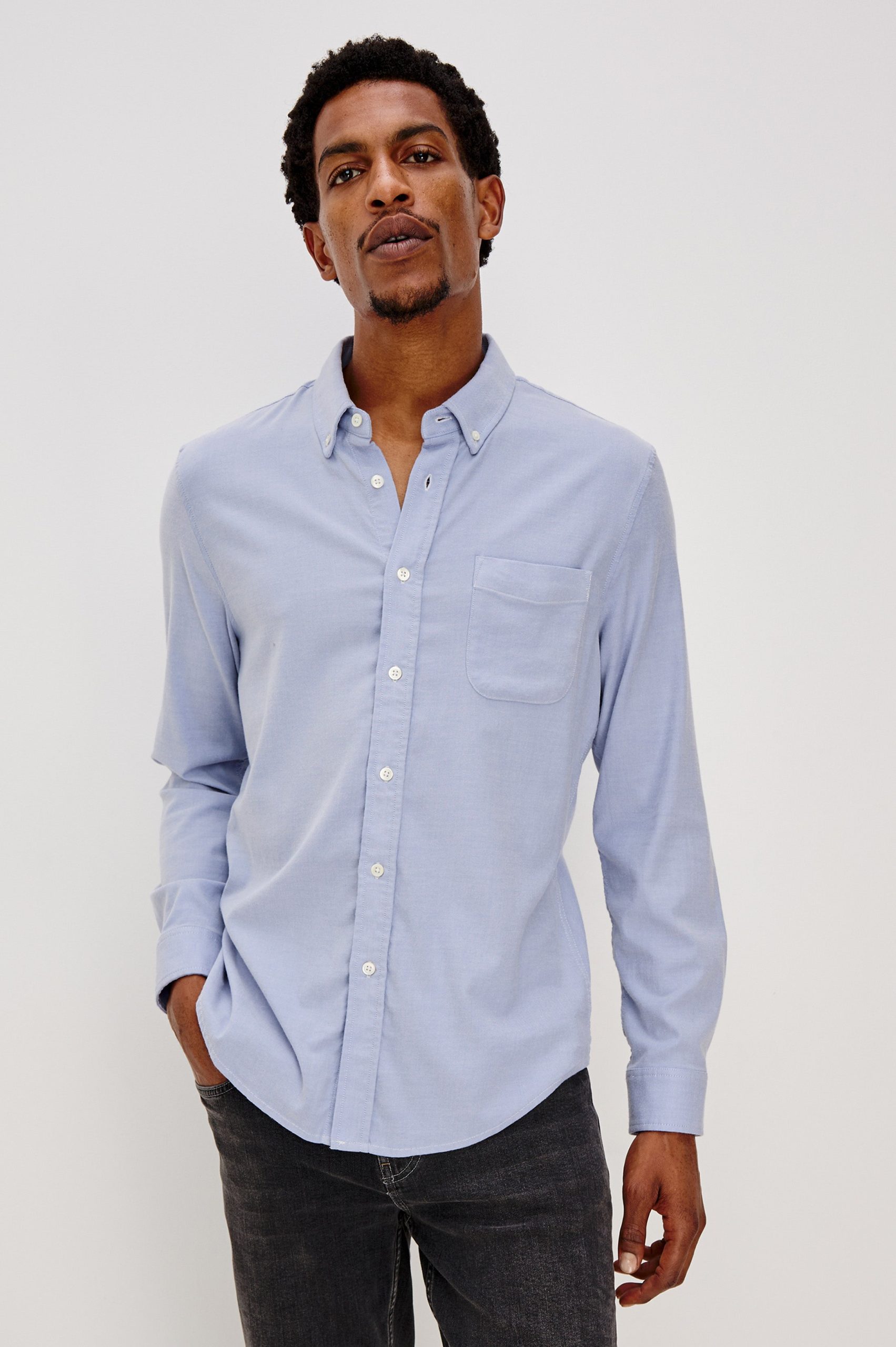 VANCE SHIRT - BLUE OXFORD