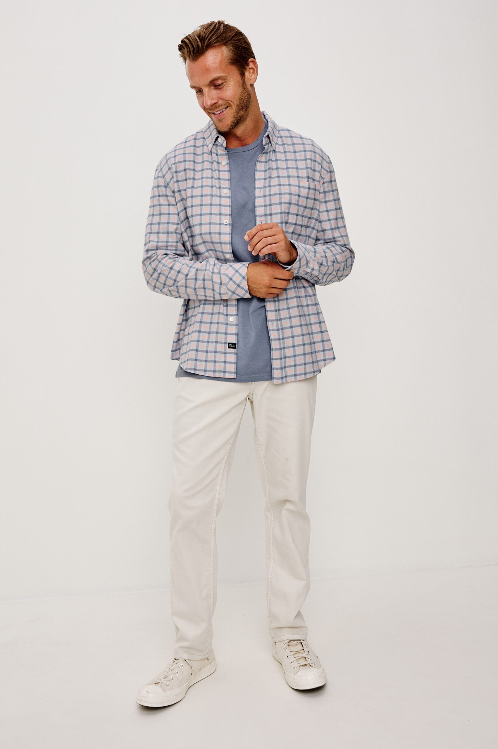 VANCE SHIRT - PEACH SKY - Image 3