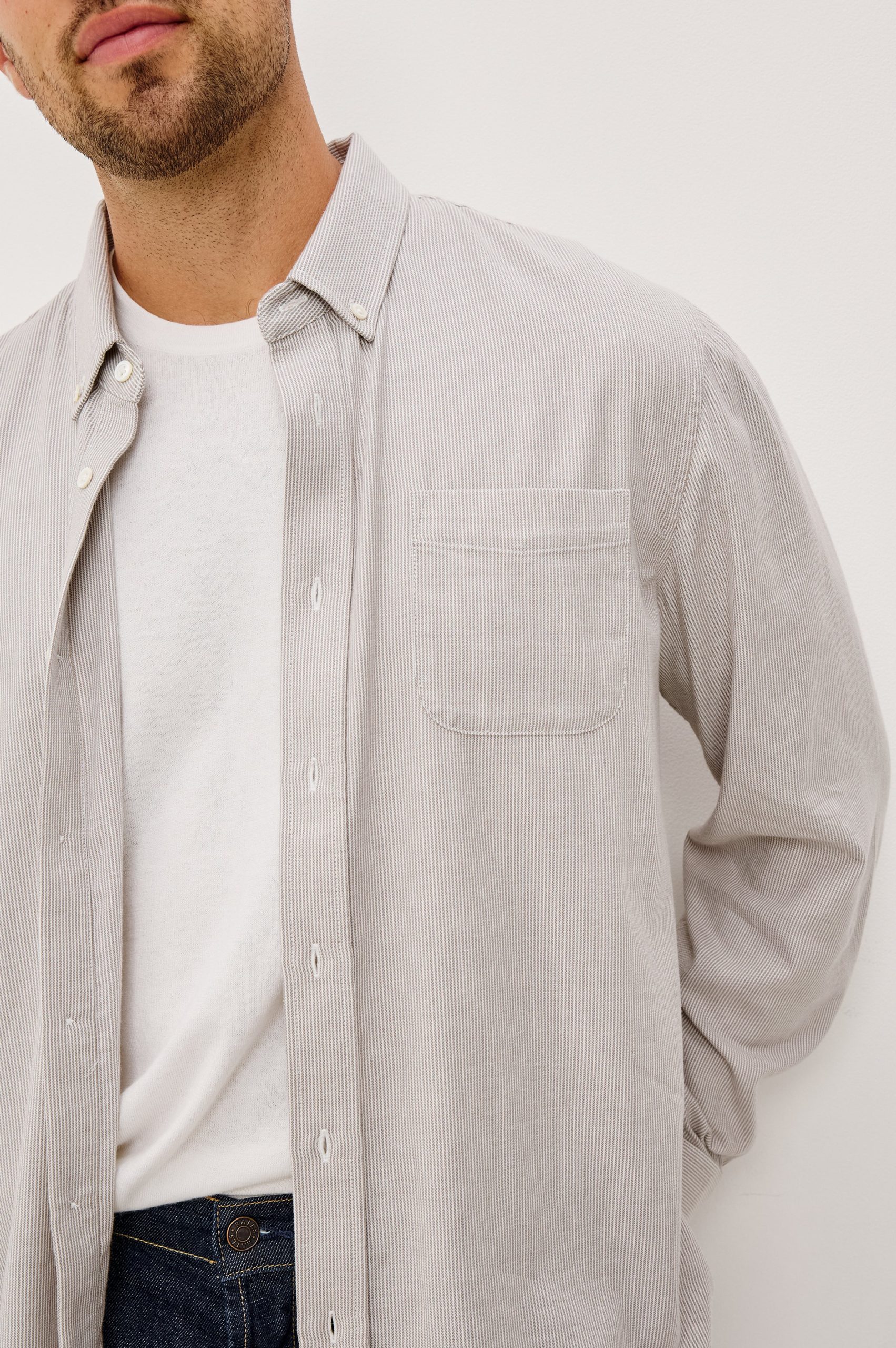 VANCE SHIRT - PEBBLE ROPE STRIPE - Image 2