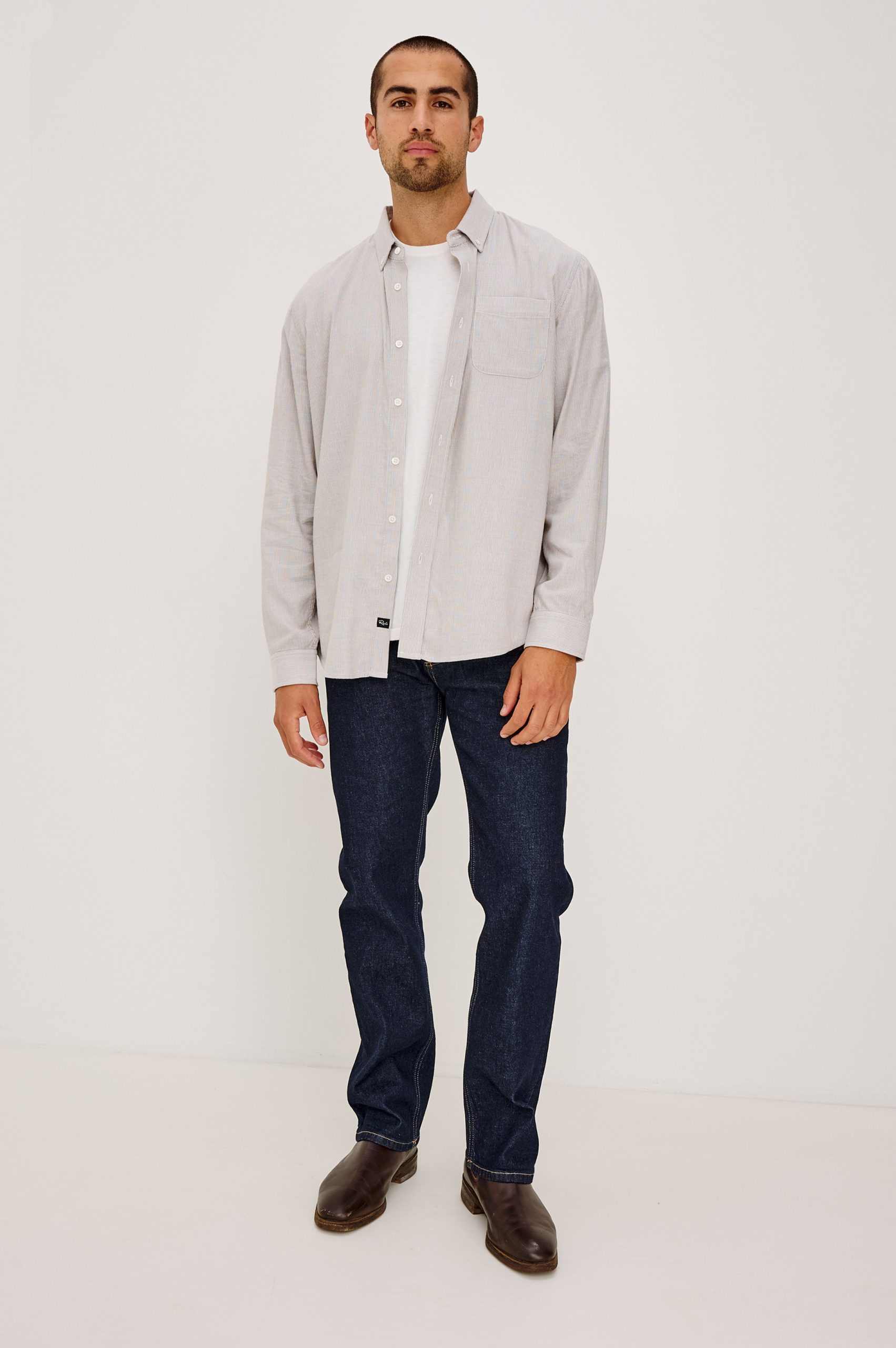 VANCE SHIRT - PEBBLE ROPE STRIPE - Image 3