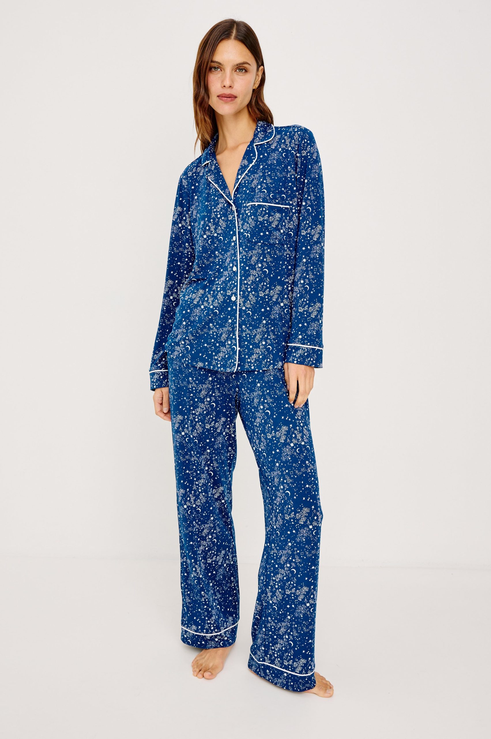 VARRA PAJAMA SET - NAVY STARRY NIGHT