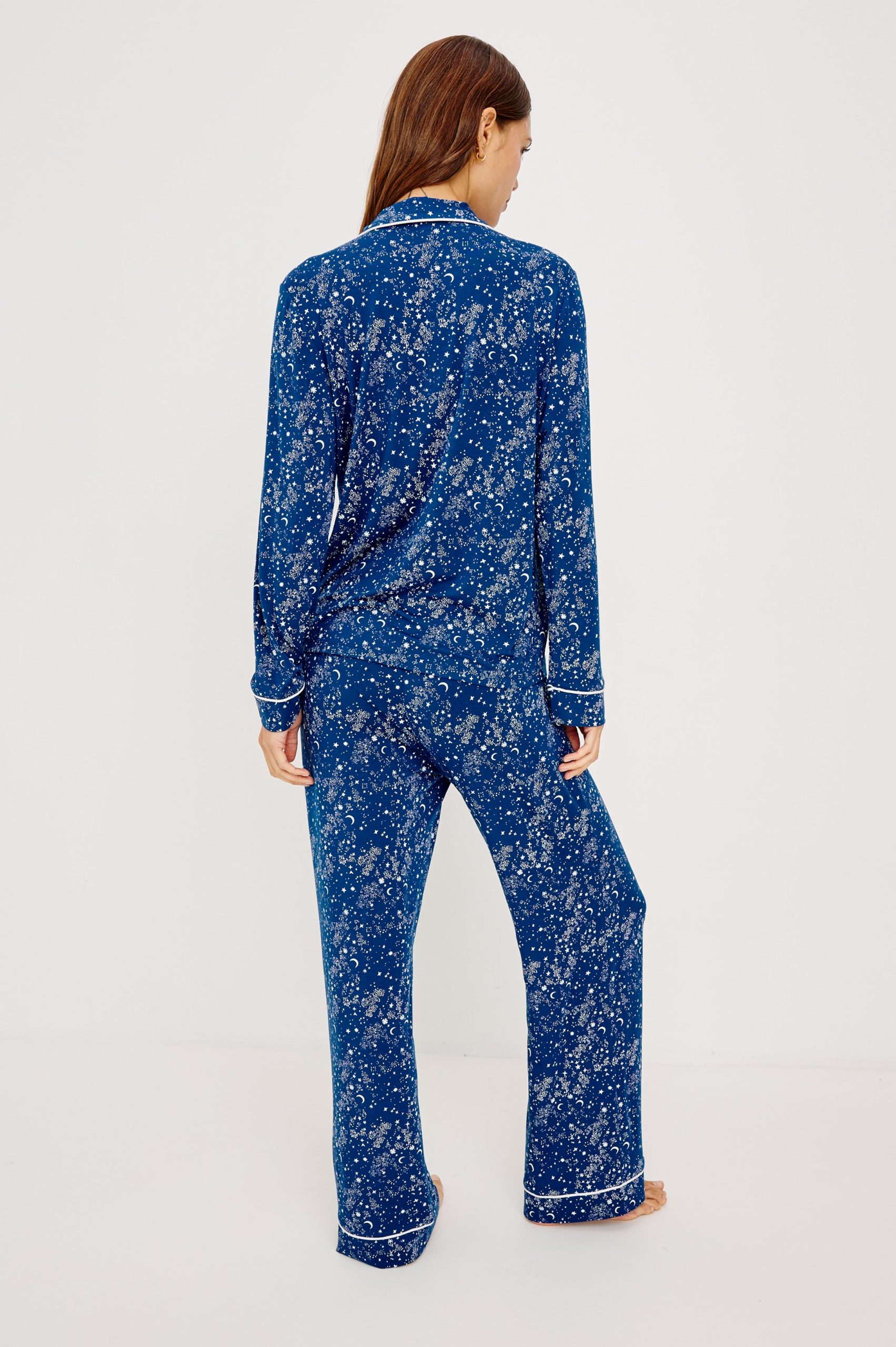 VARRA PAJAMA SET - NAVY STARRY NIGHT - Image 4