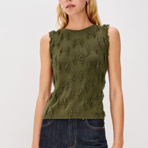 VIDANA TOP - OLIVE