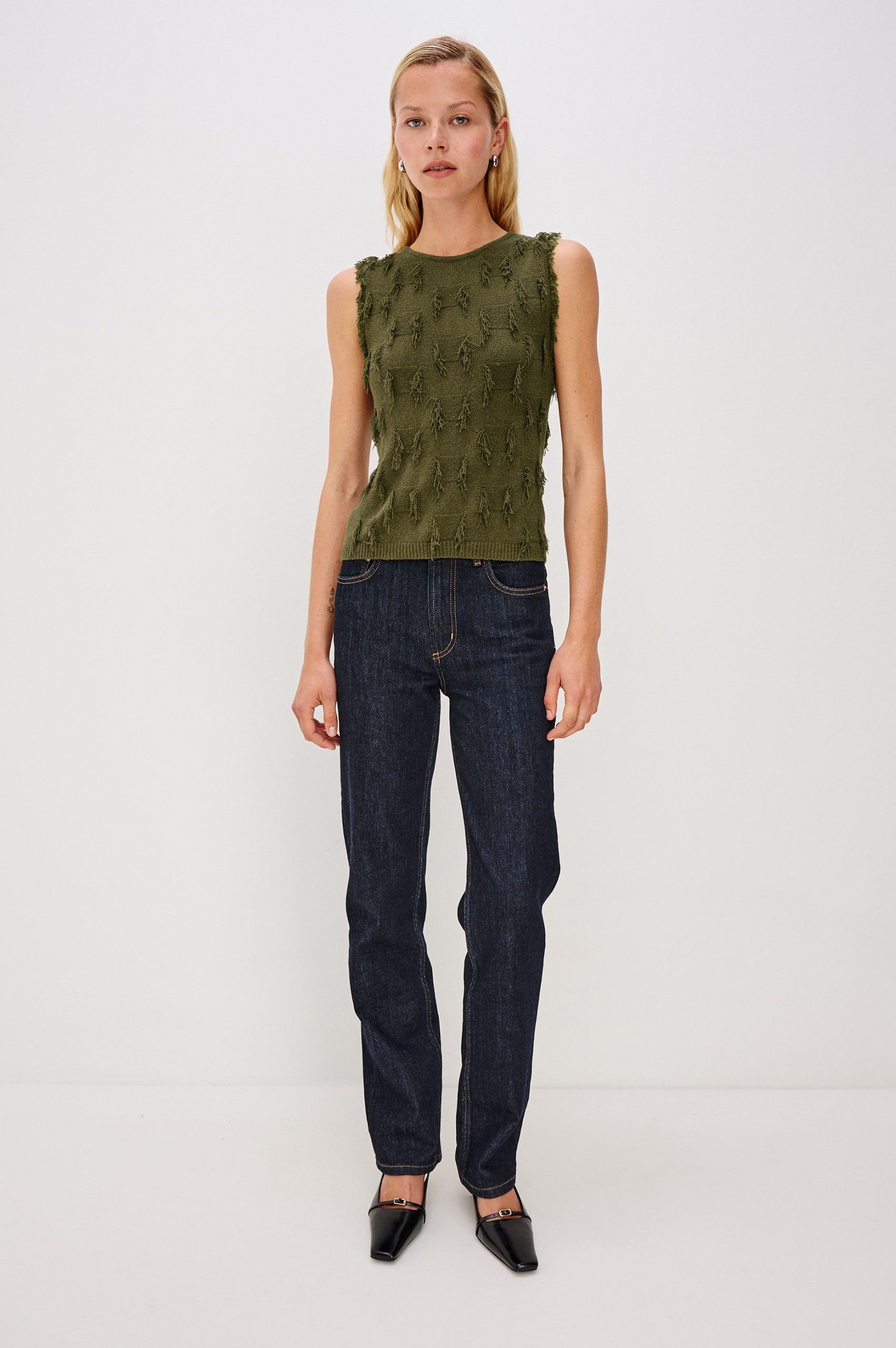VIDANA TOP - OLIVE - Image 3