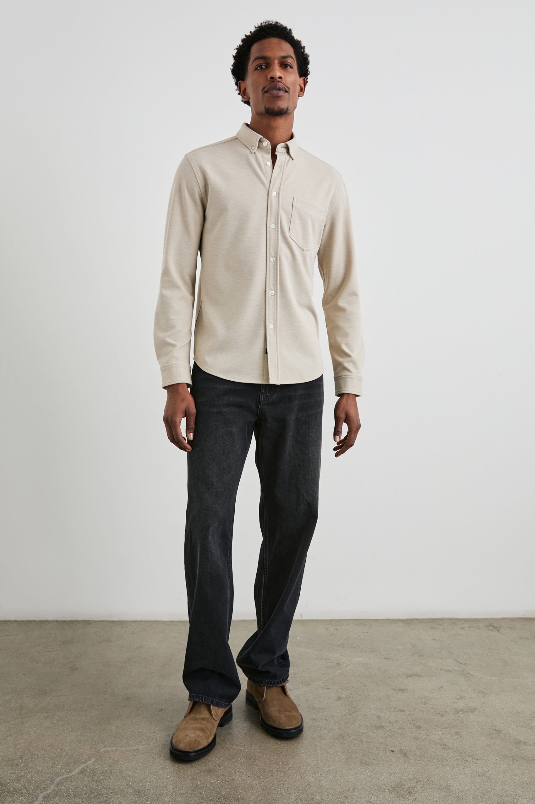 VINCENT SHIRT - CASHEW - Image 2