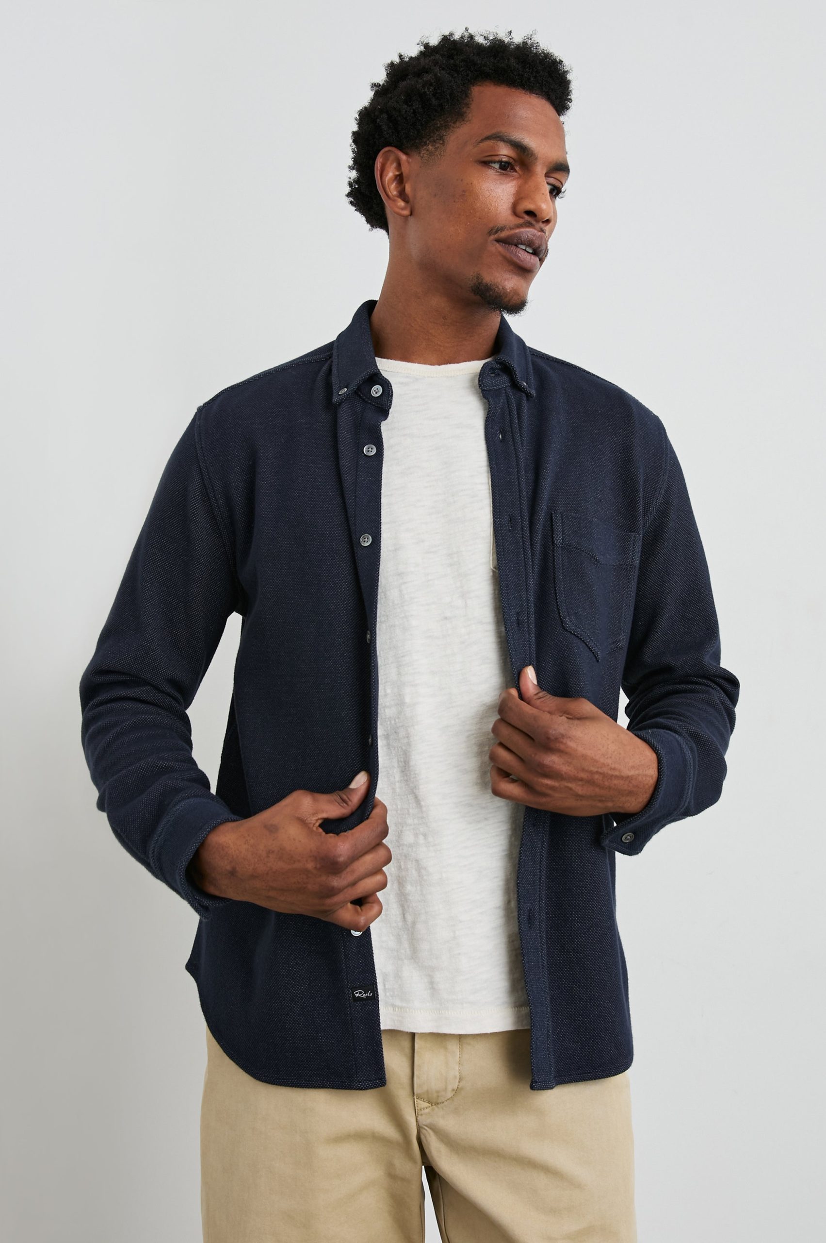 VINCENT SHIRT - DARK NAVY - Image 4