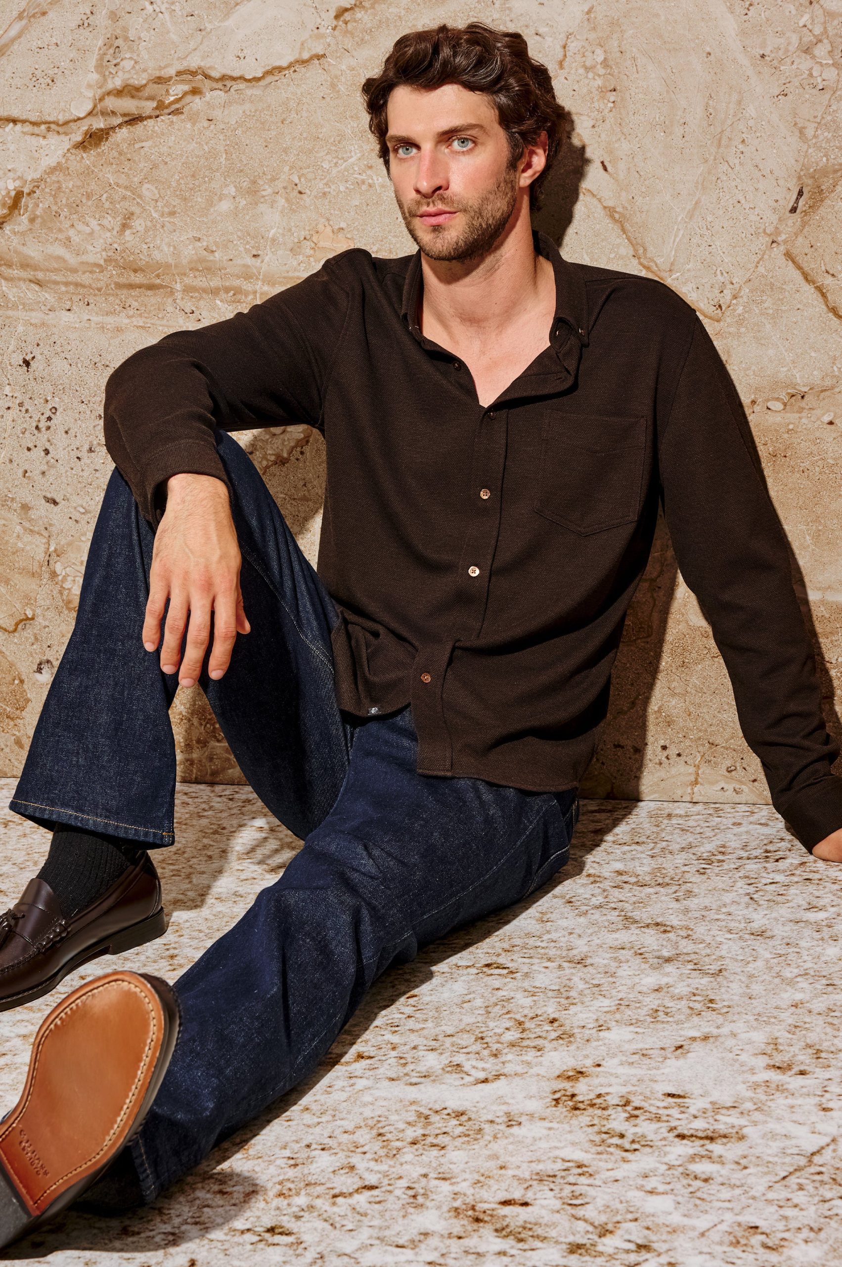 VINCENT SHIRT - ESPRESSO - Image 4
