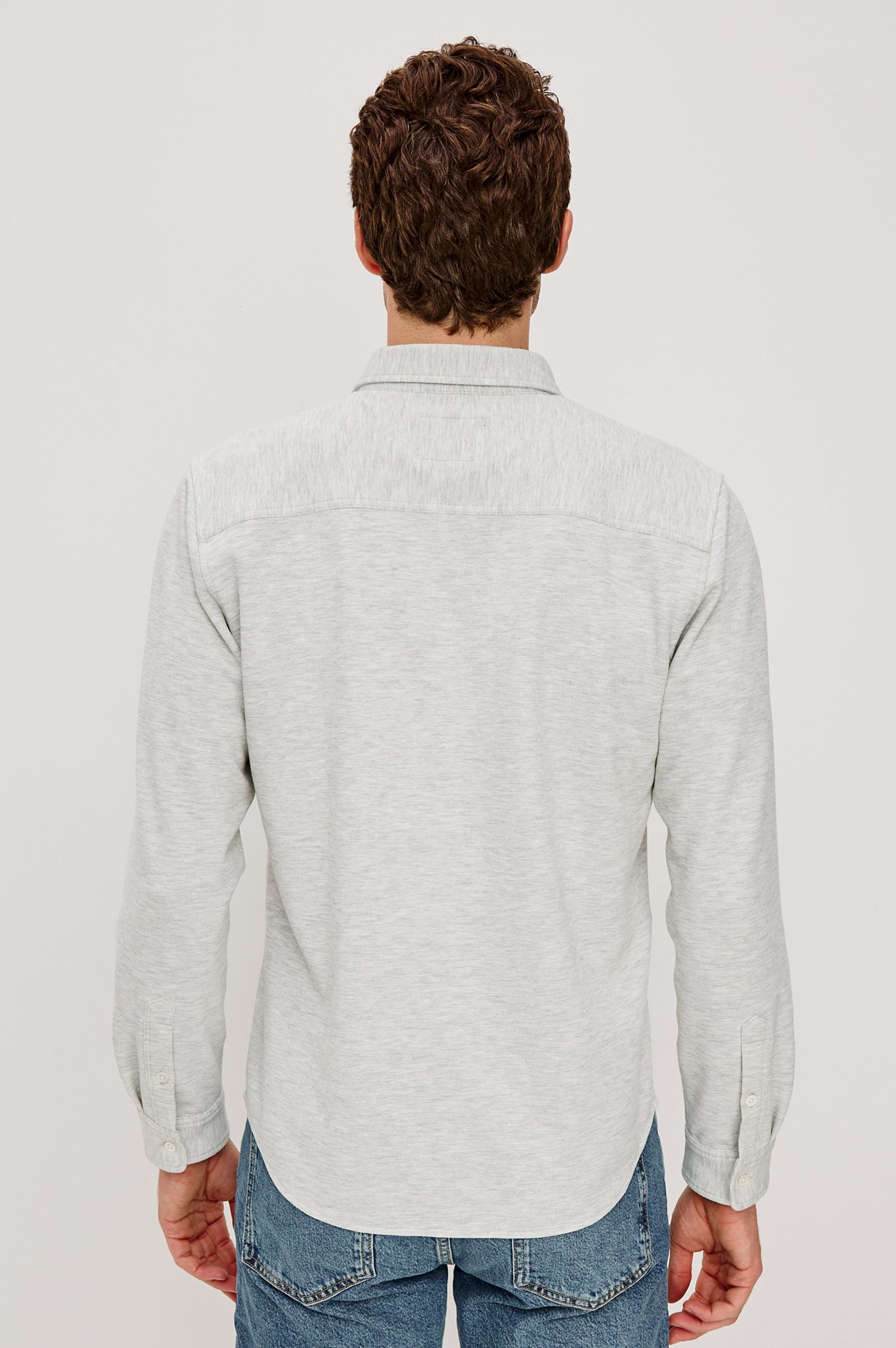 VINCENT SHIRT - HEATHER GREY - Image 5