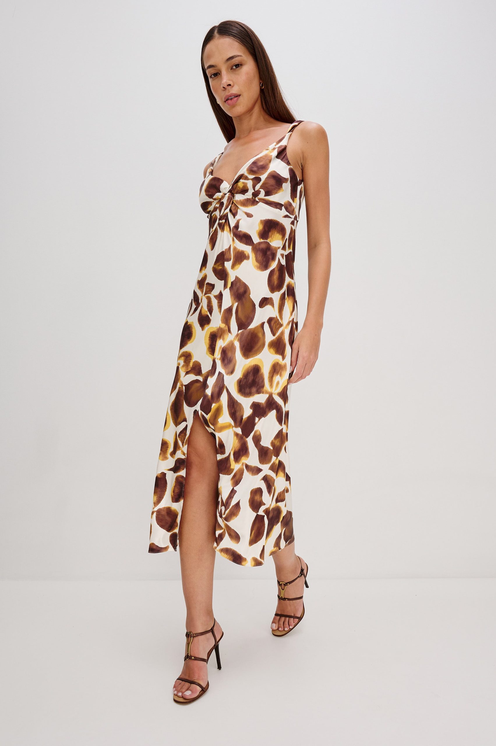 VIVIANA DRESS - ESPRESSO LILY - Image 4