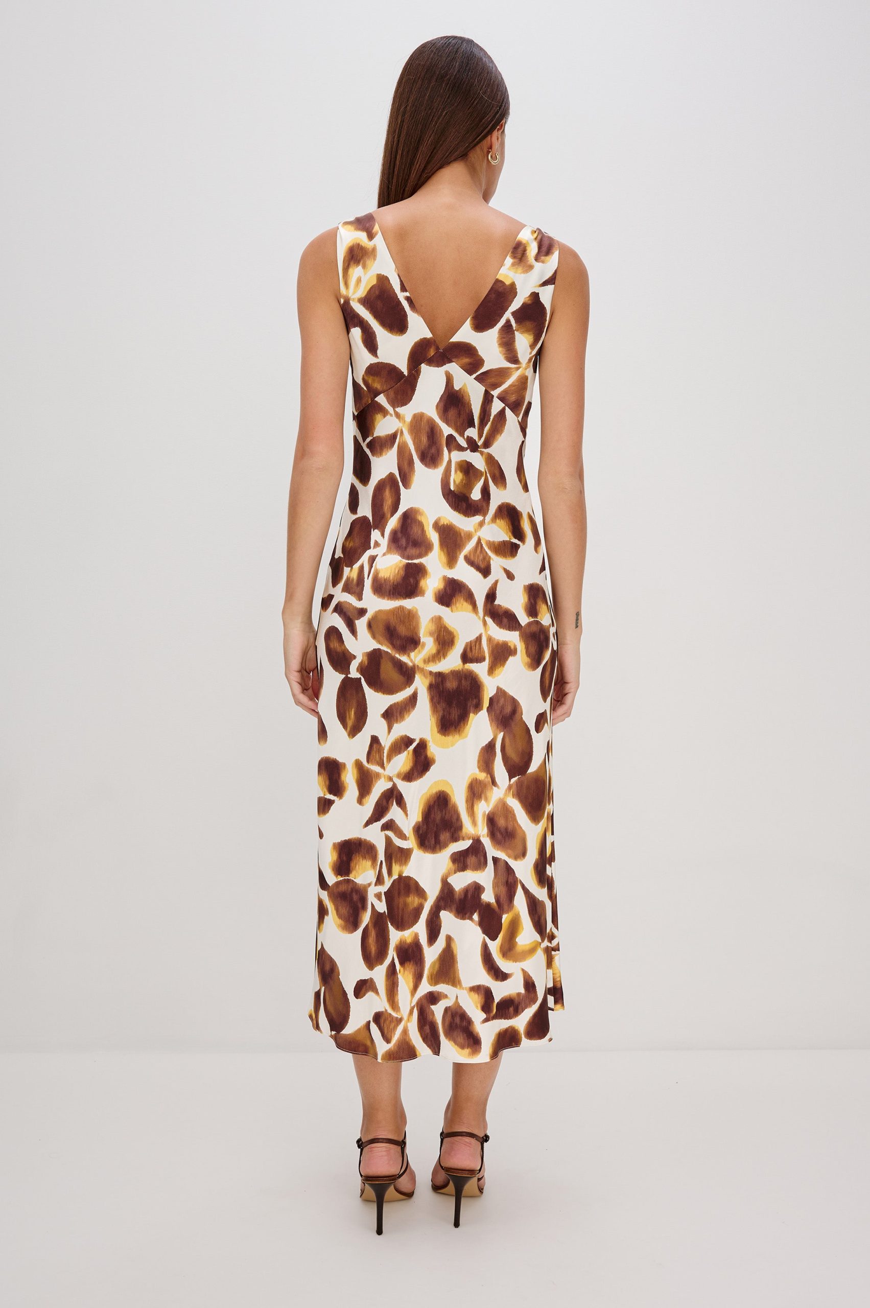 VIVIANA DRESS - ESPRESSO LILY - Image 5