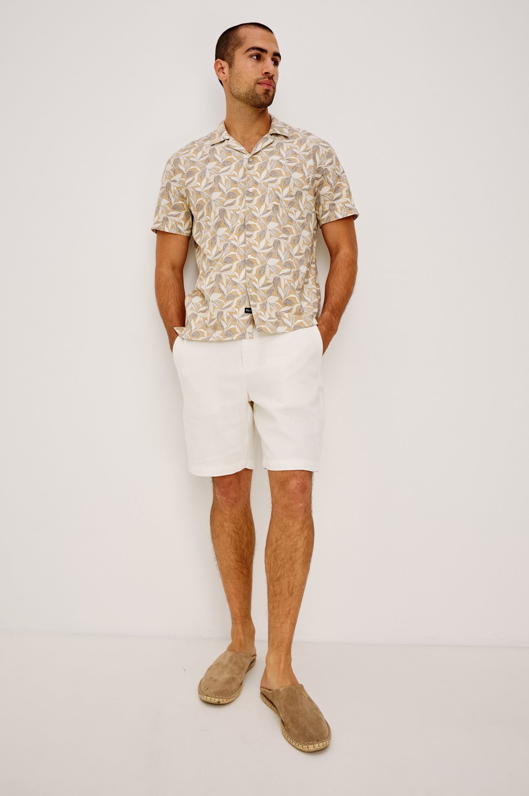 WAIMEA SHIRT - BANANA LEAF KHAKI - Image 4