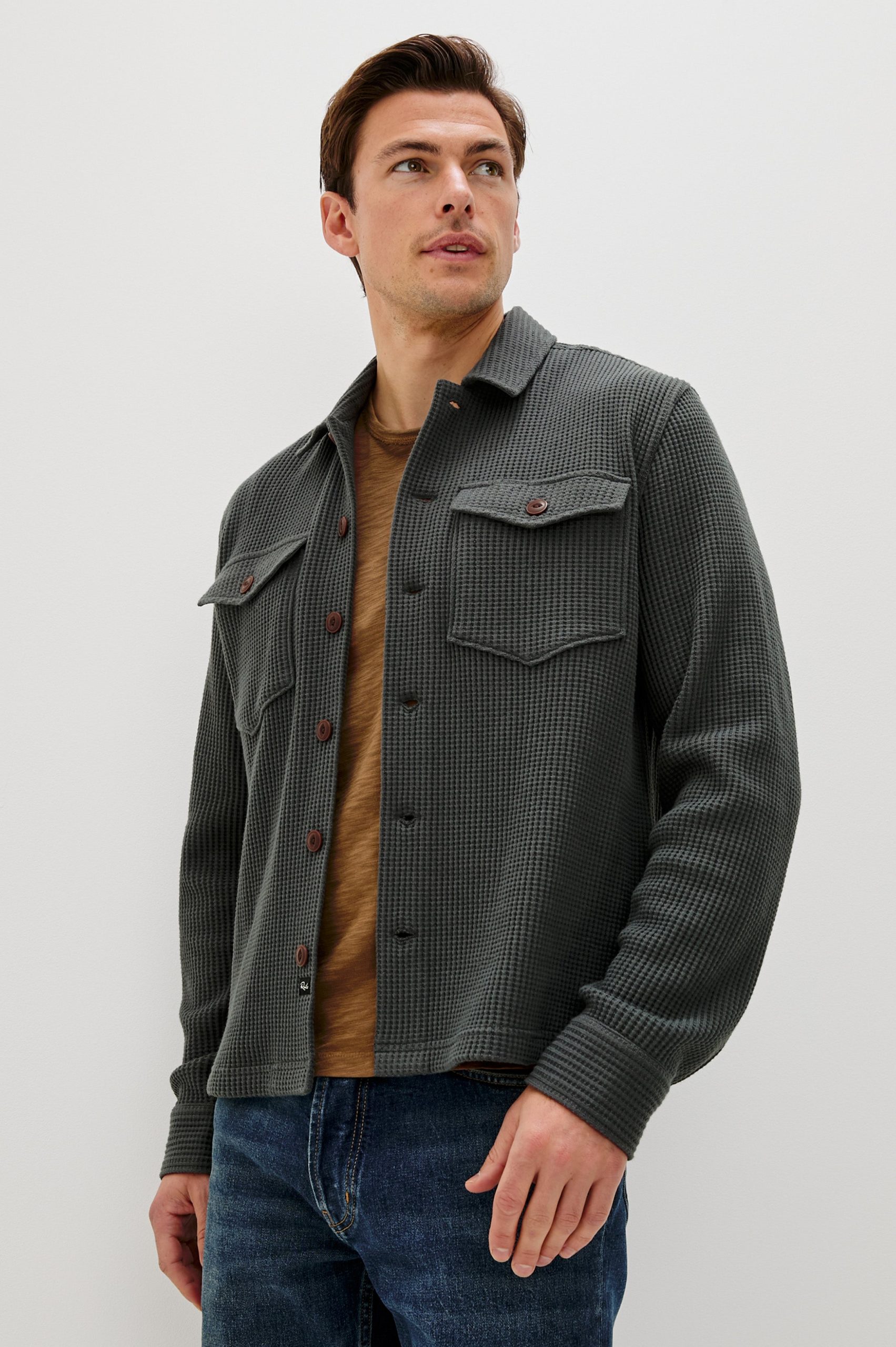 WELLS OVERSHIRT - INK - Image 3