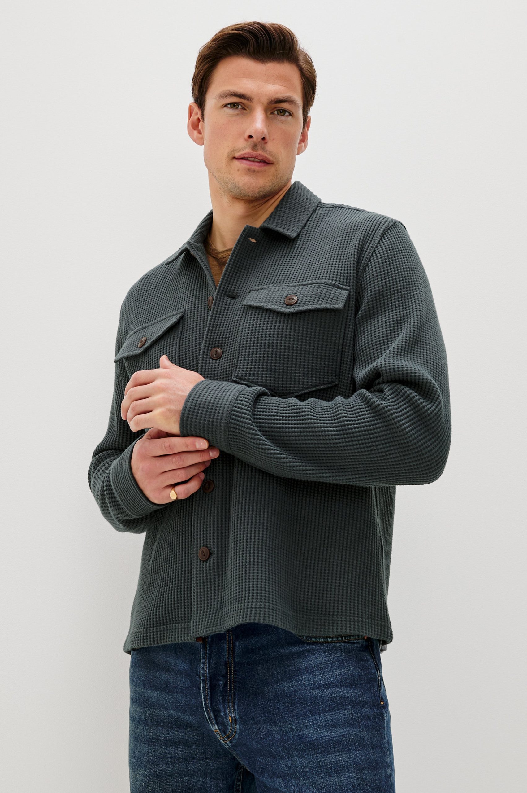 WELLS OVERSHIRT - INK
