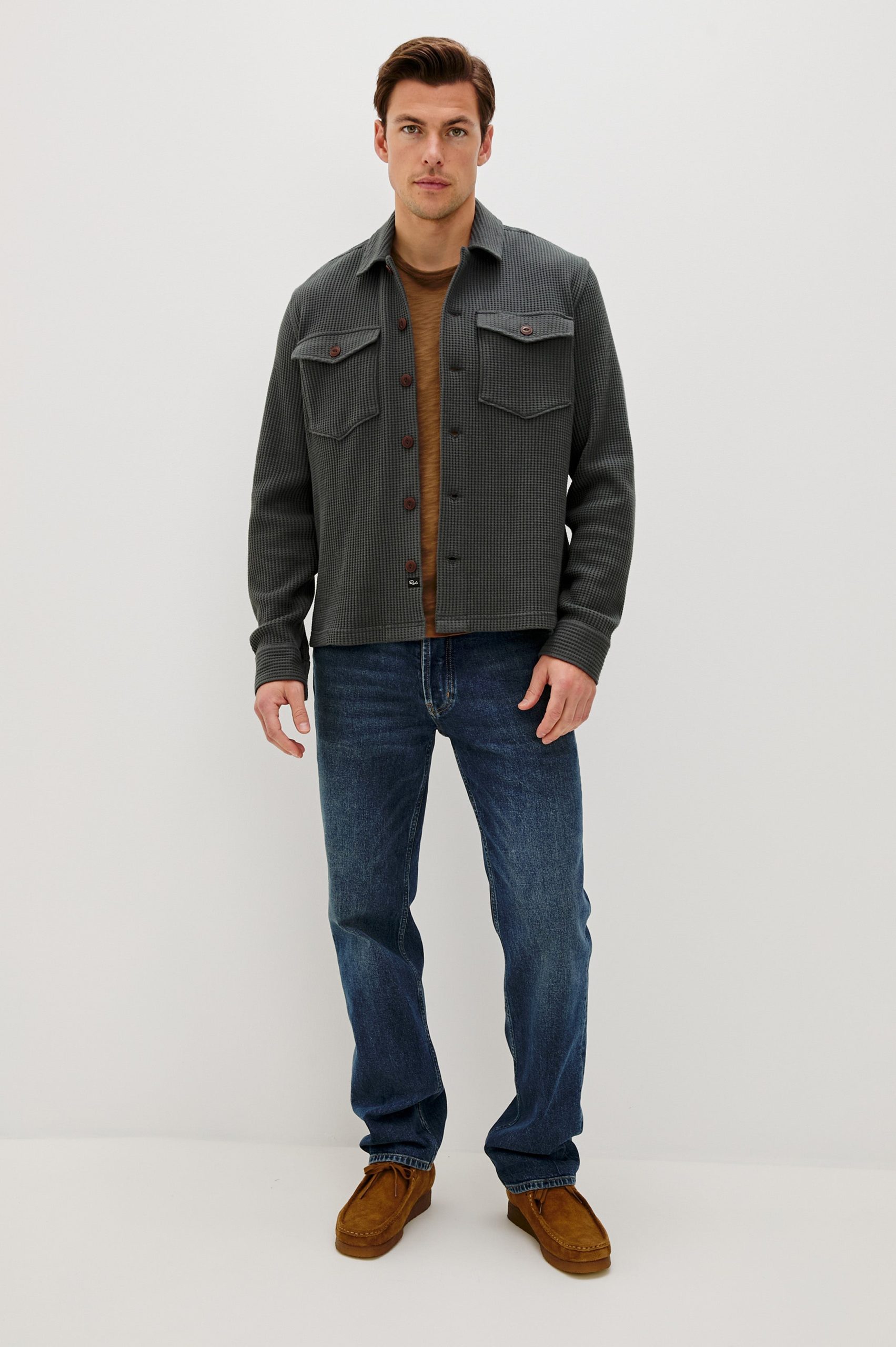 WELLS OVERSHIRT - INK - Image 4