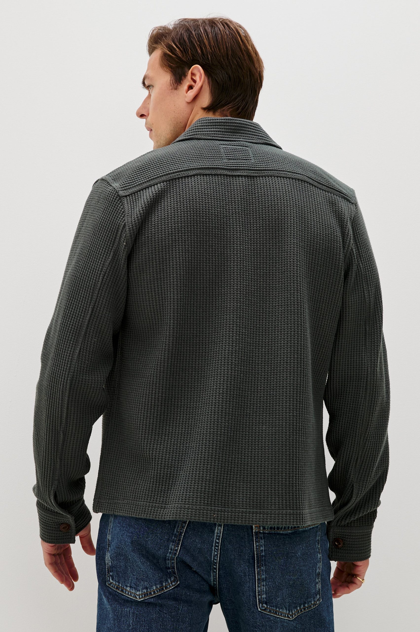 WELLS OVERSHIRT - INK - Image 6
