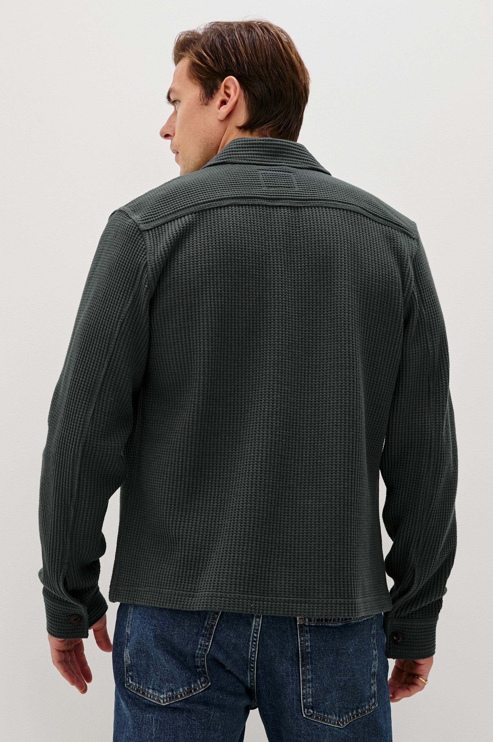 WELLS OVERSHIRT - INK - Image 5