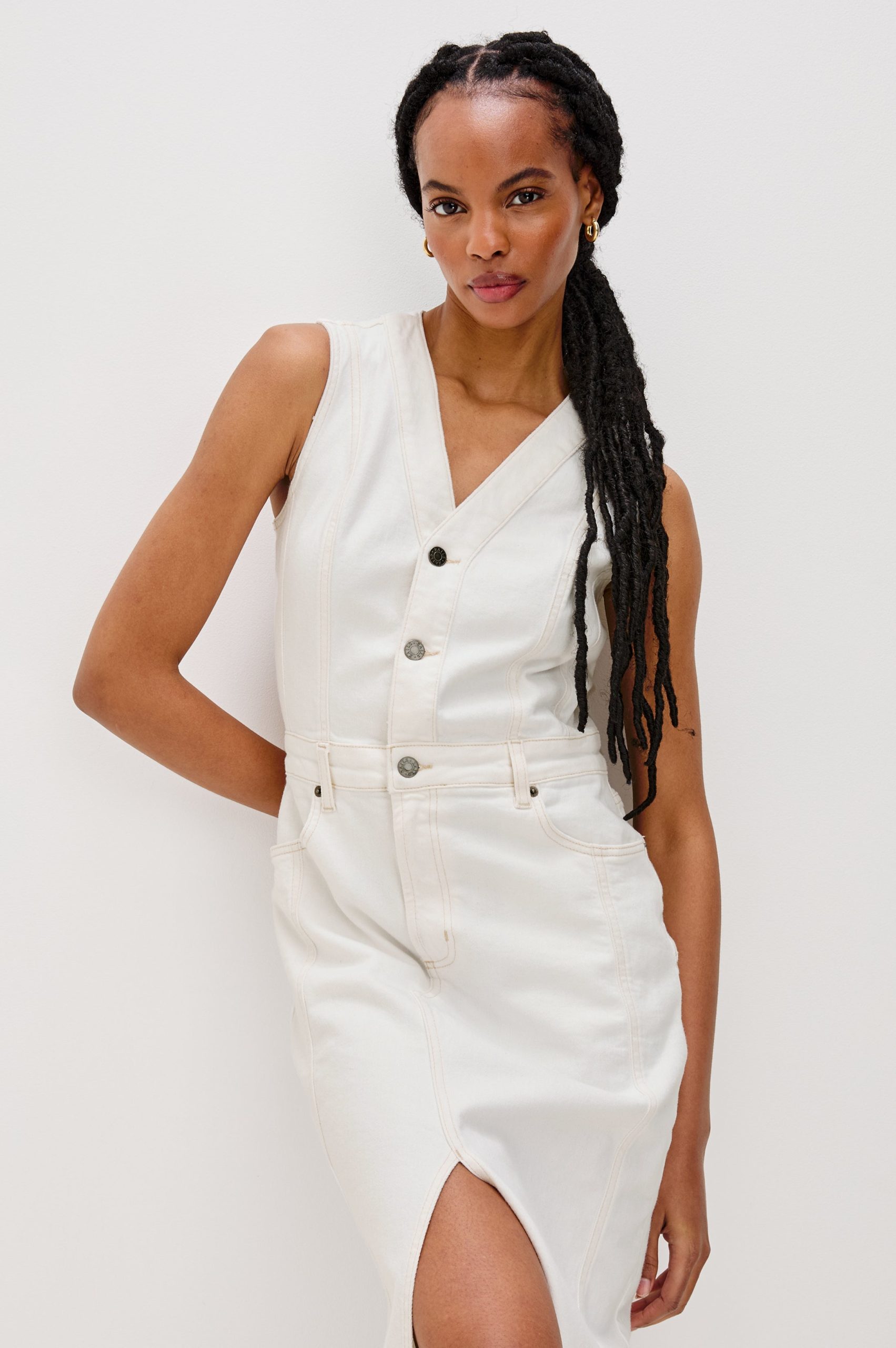 WESTWOOD DRESS - VINTAGE ECRU - Image 3