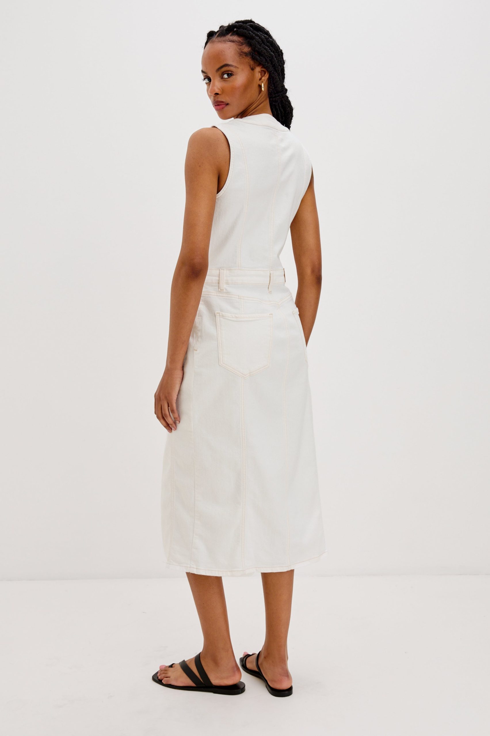 WESTWOOD DRESS - VINTAGE ECRU - Image 4