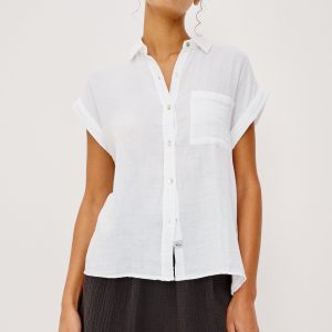 WHITNEY SHIRT - WHITE