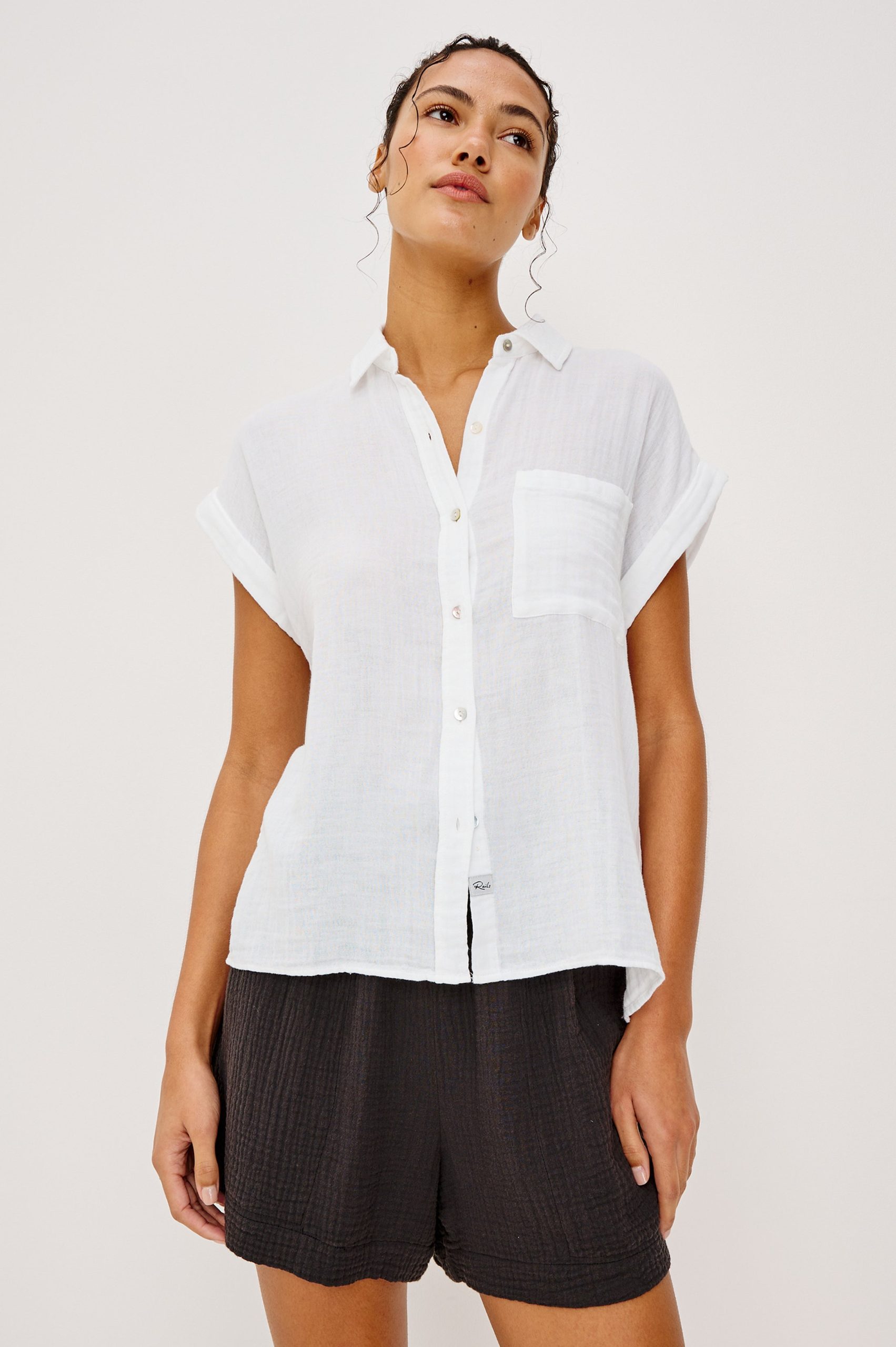 WHITNEY SHIRT - WHITE