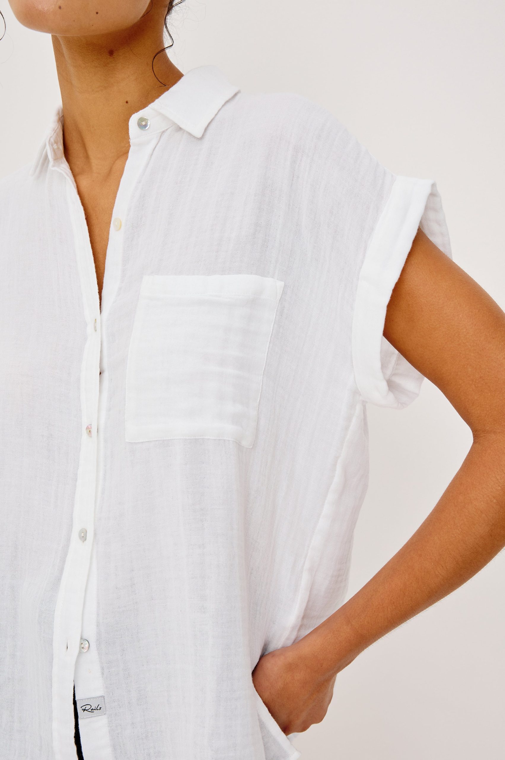 WHITNEY SHIRT - WHITE - Image 2