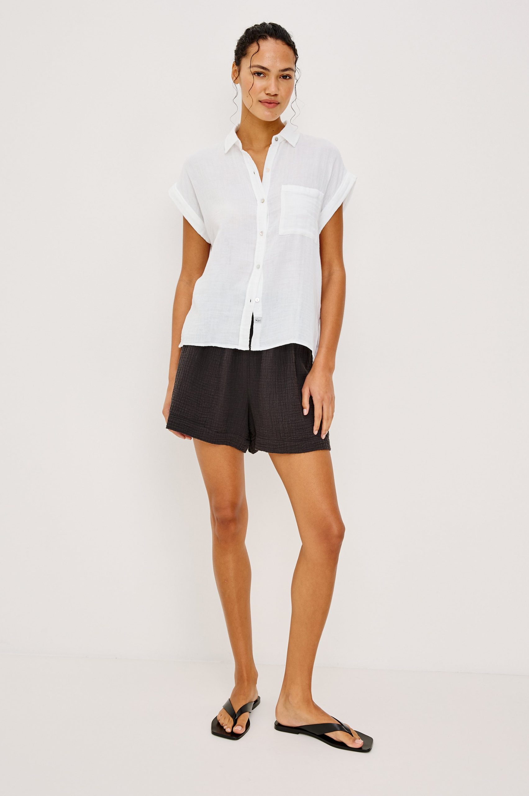 WHITNEY SHIRT - WHITE - Image 4