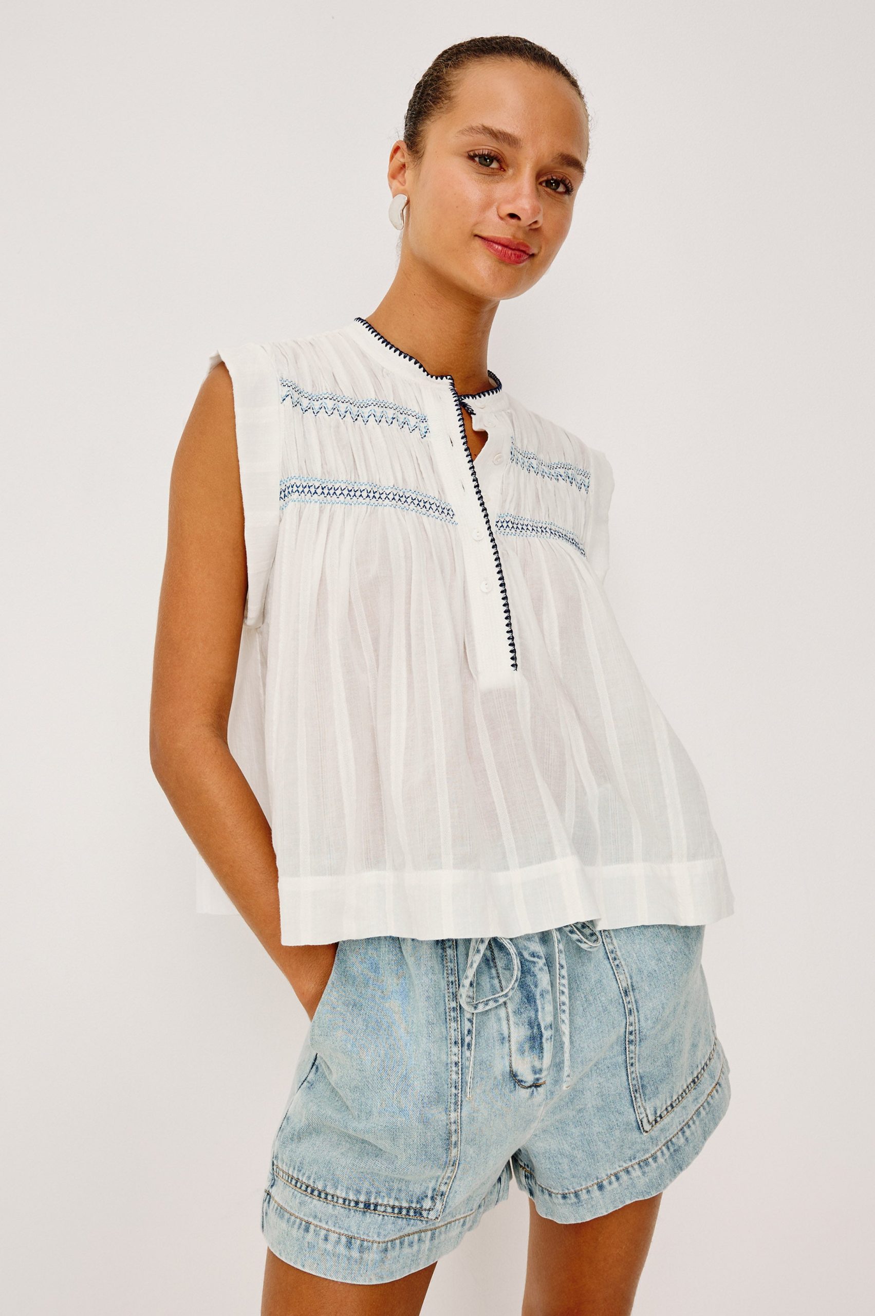 WILLOW TOP - WHITE