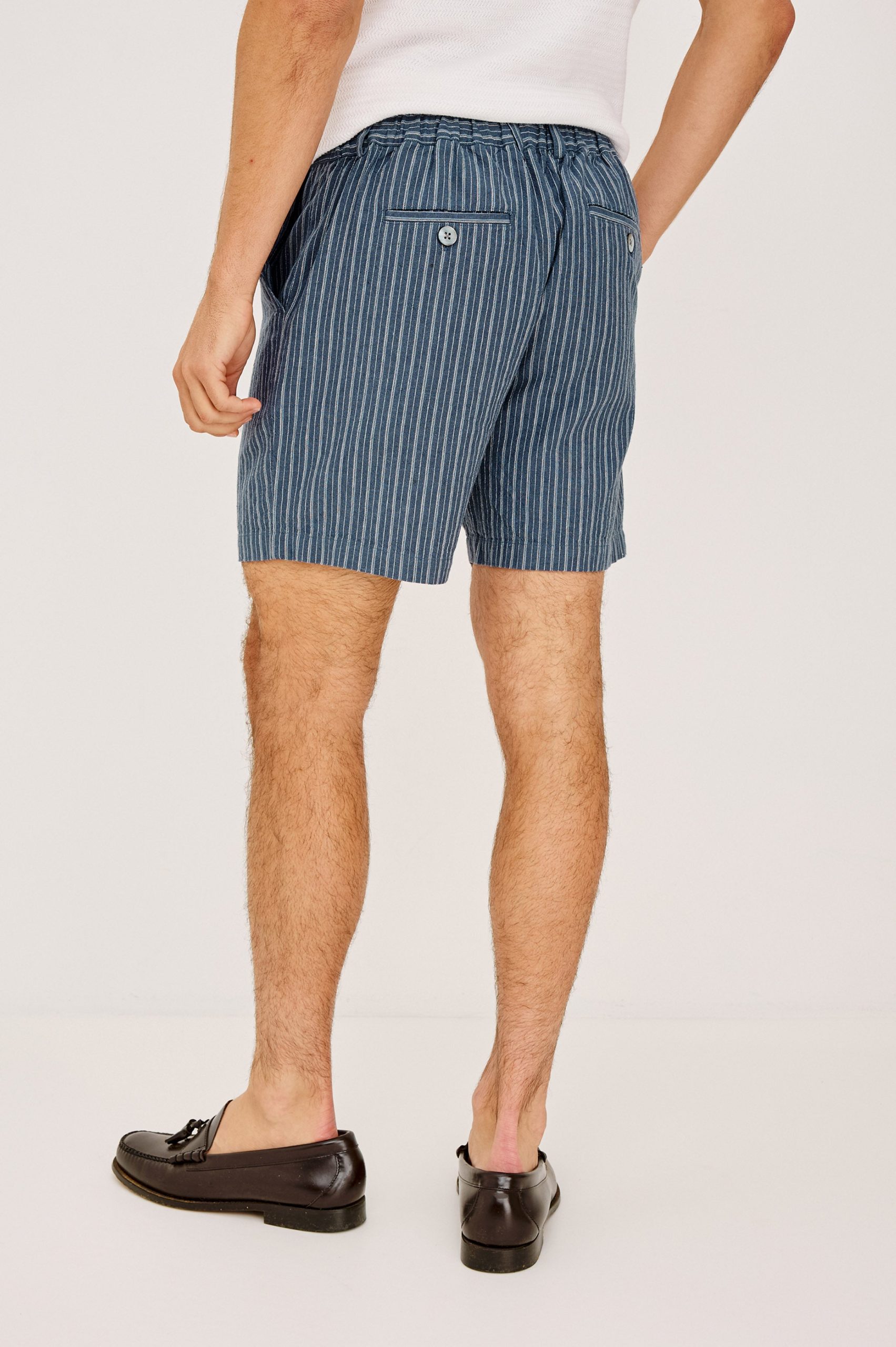 WILSON SHORT - NAVY MULTI STRIPE - Image 5