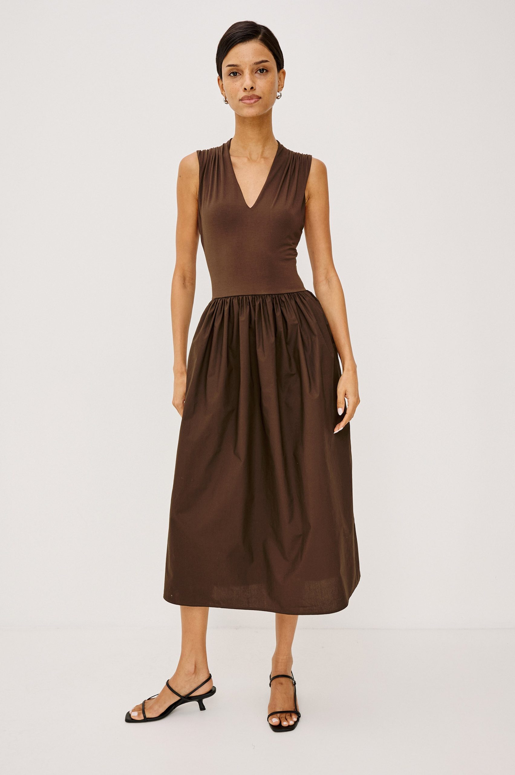 WINNIE DRESS - ESPRESSO - Image 3