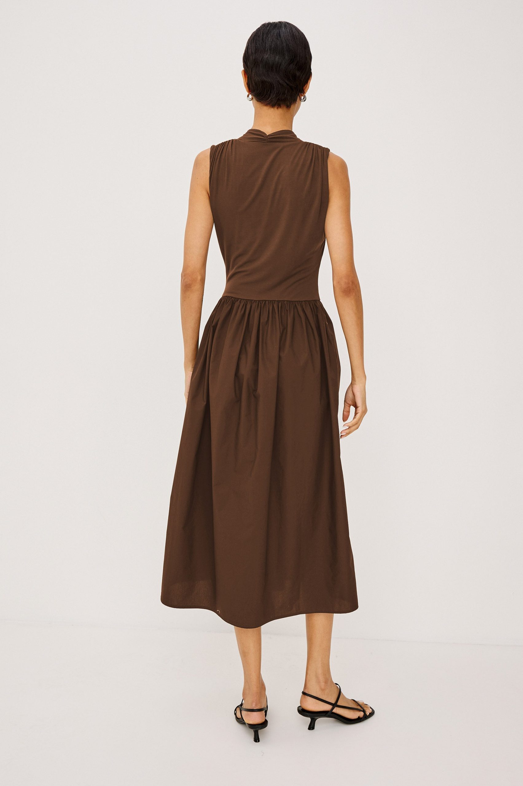 WINNIE DRESS - ESPRESSO - Image 4