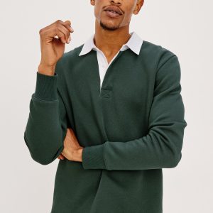 WRIGHT POLO SHIRT - DUCK GREEN