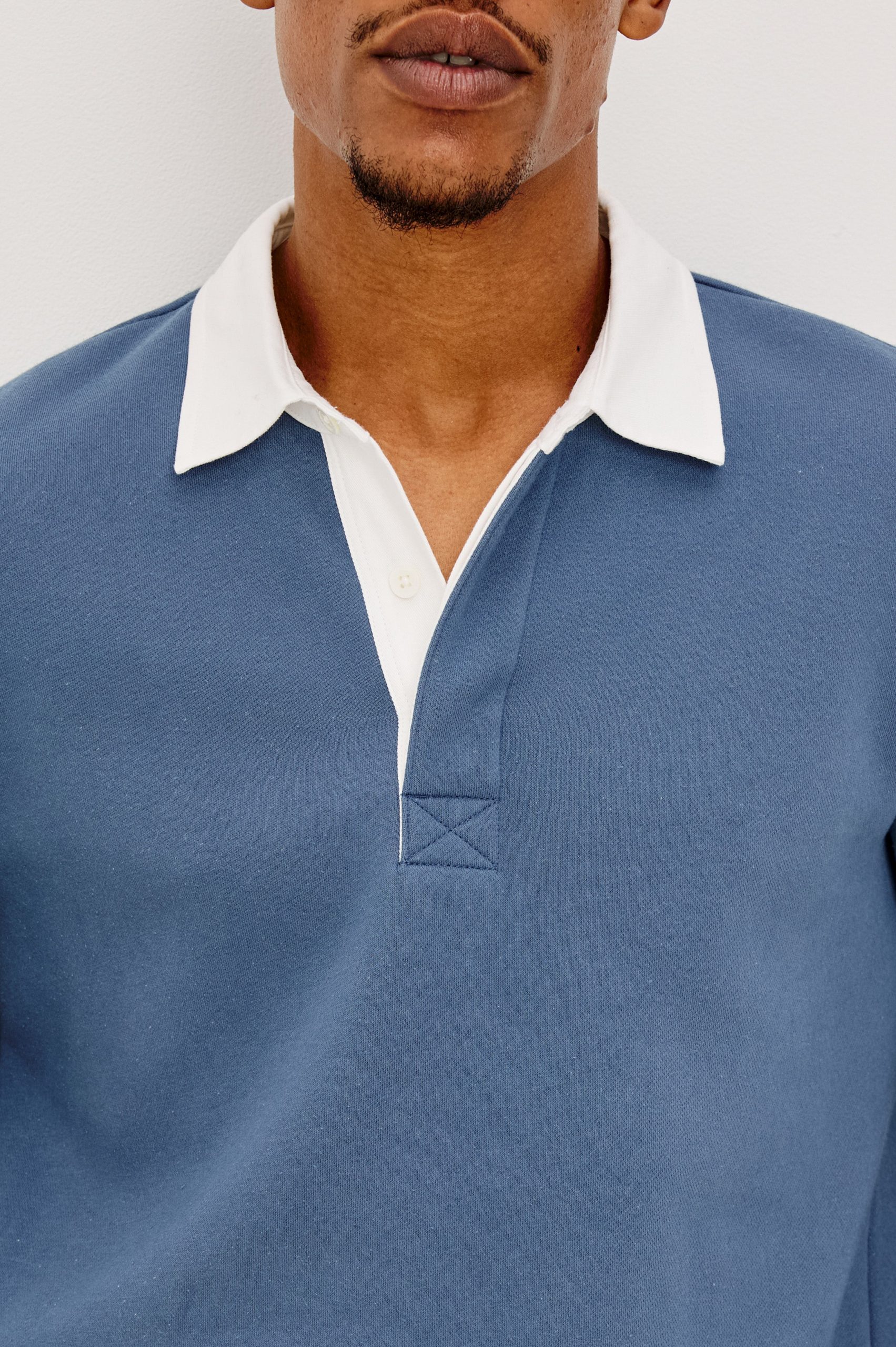 WRIGHT POLO SHIRT - VINTAGE STEEL - Image 2