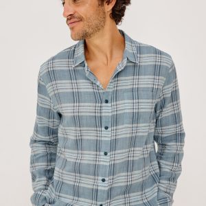 WYATT SHIRT - DEEP SEAFOAM GLASS