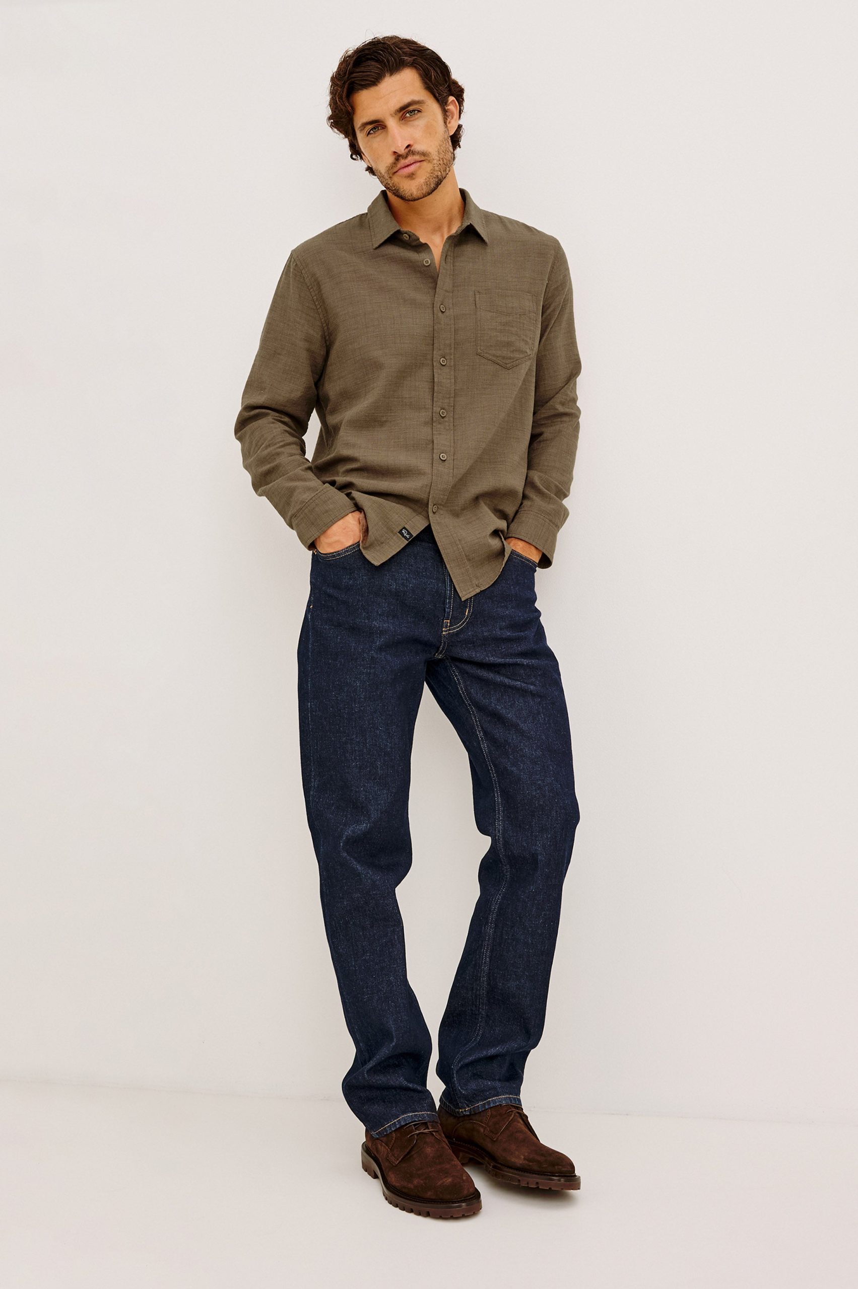 WYATT SHIRT - ESPRESSO ETCH - Image 3