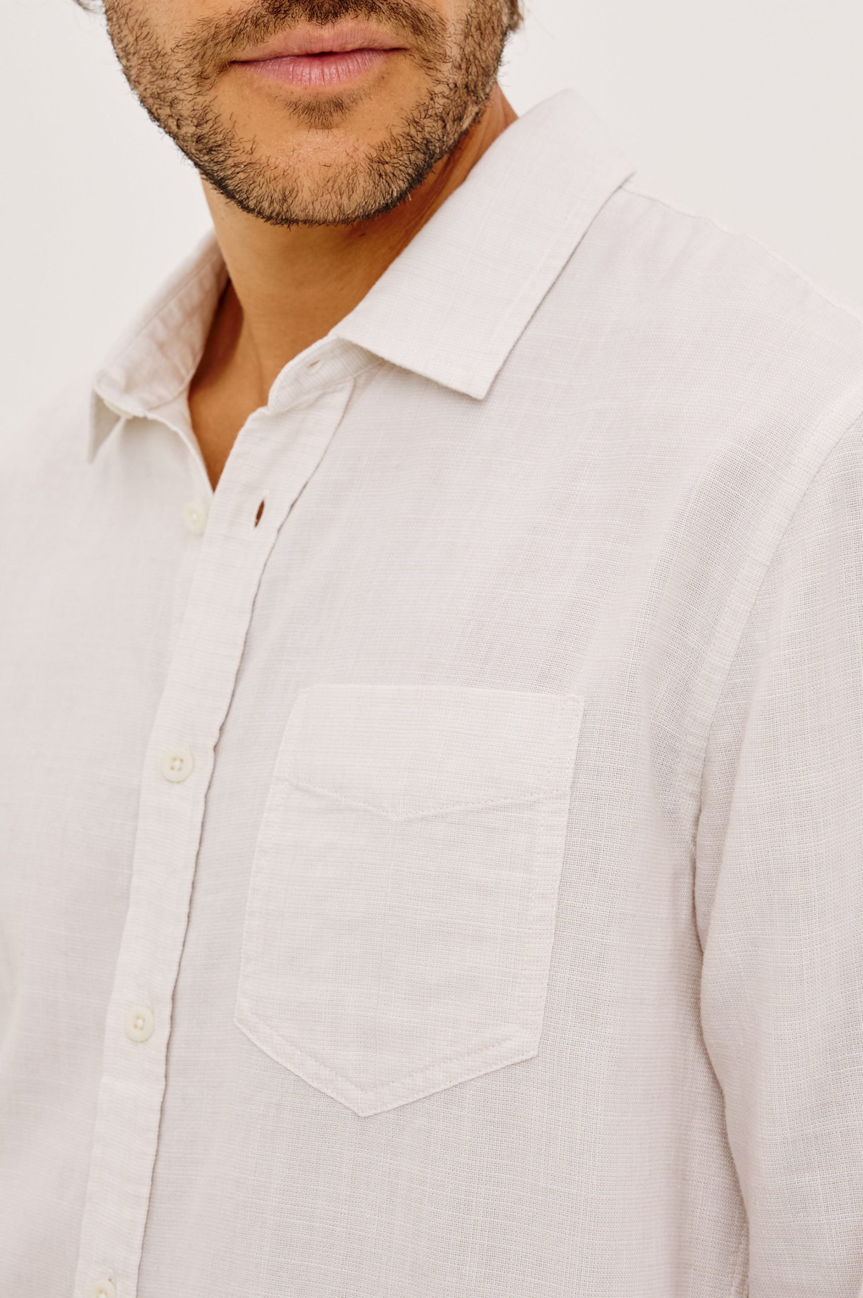 WYATT SHIRT - IVORY ETCH - Image 2