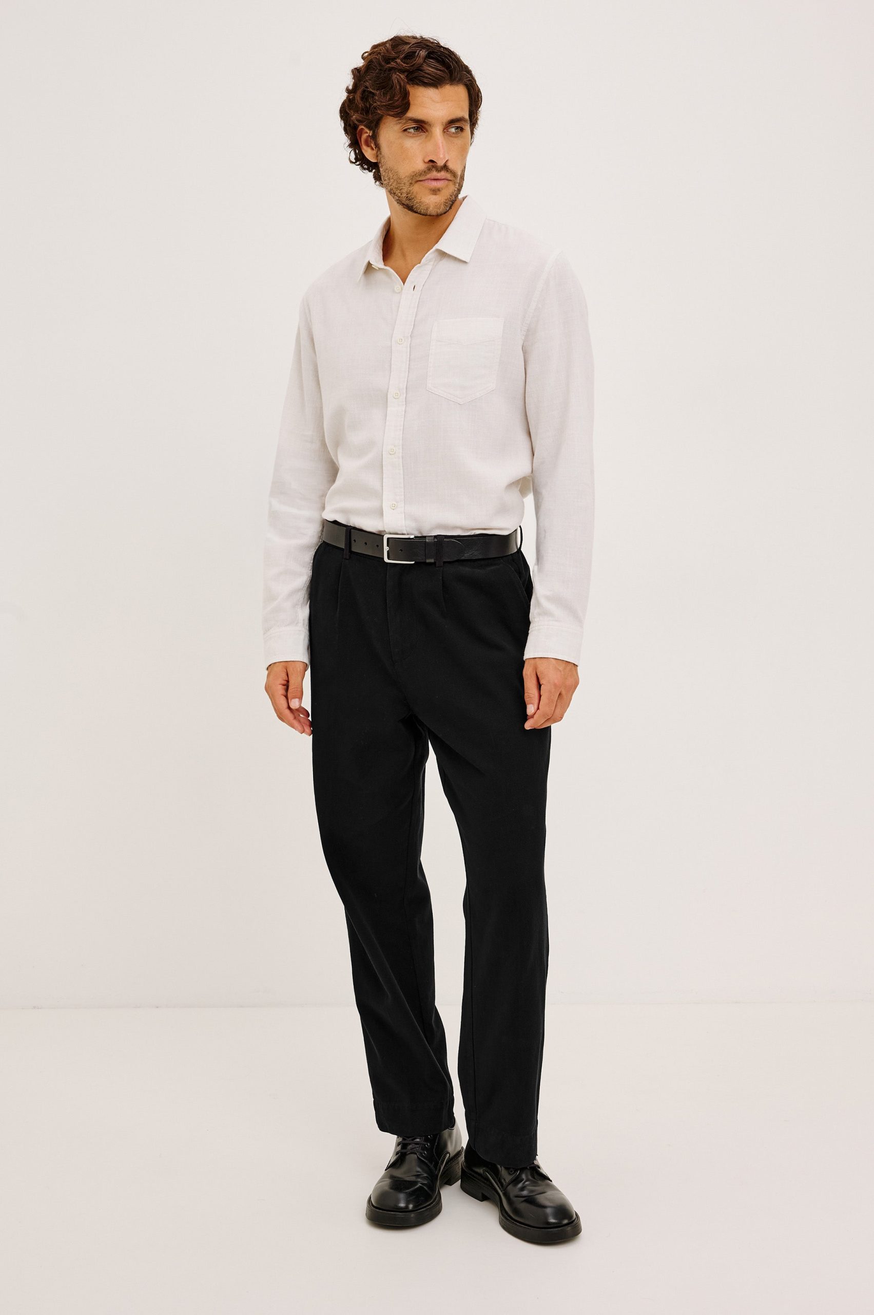 WYATT SHIRT - IVORY ETCH - Image 3