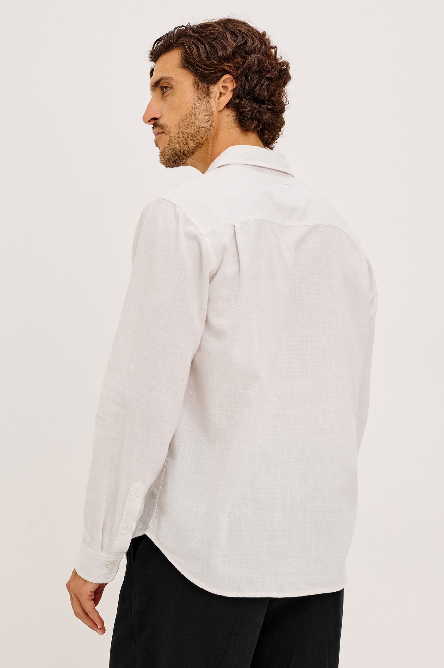 WYATT SHIRT - IVORY ETCH - Image 4