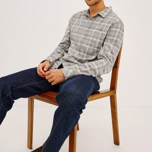 WYATT SHIRT - LIVE EDGE HEATHER