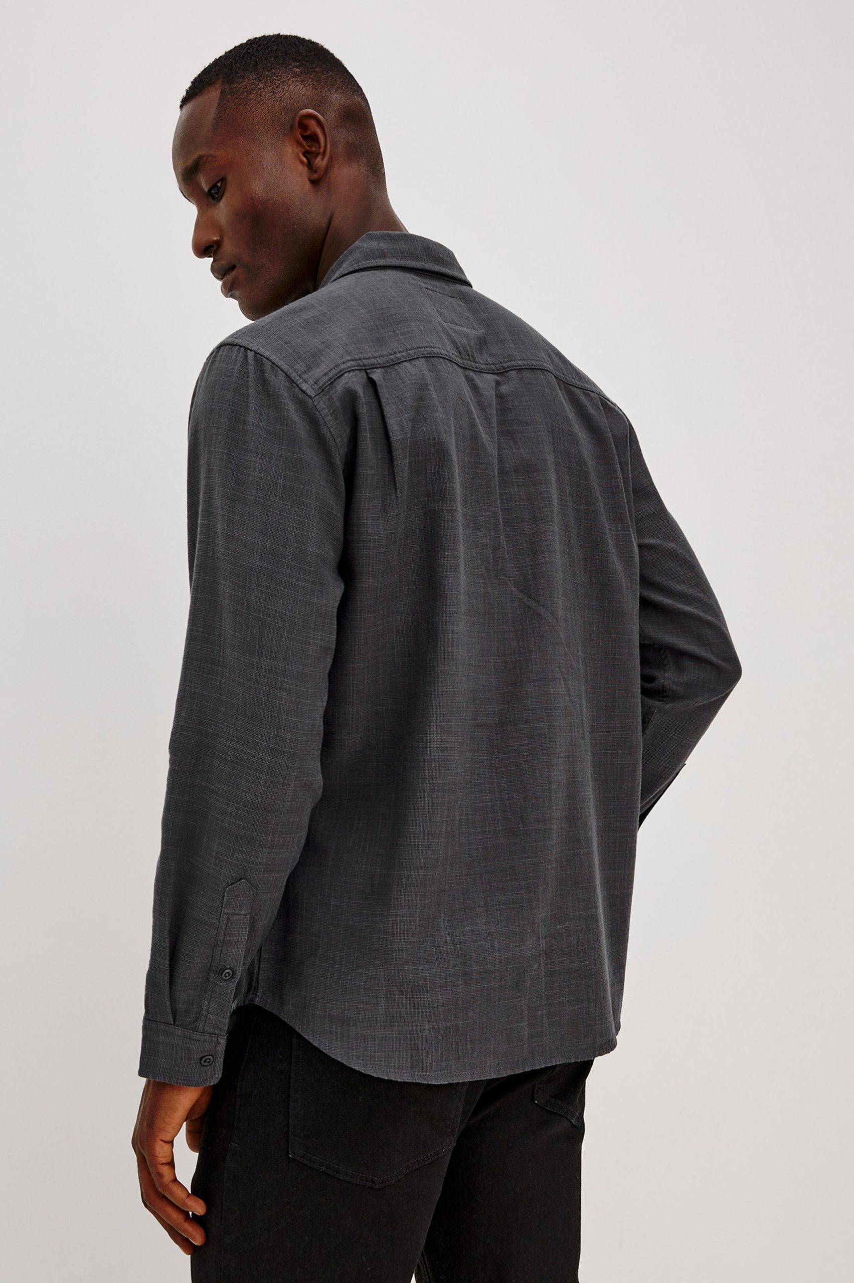 WYATT SHIRT - MIDNIGHT ETCH - Image 4