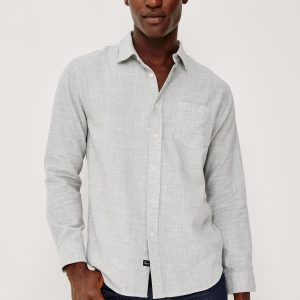 WYATT SHIRT - PLATINUM ETCH