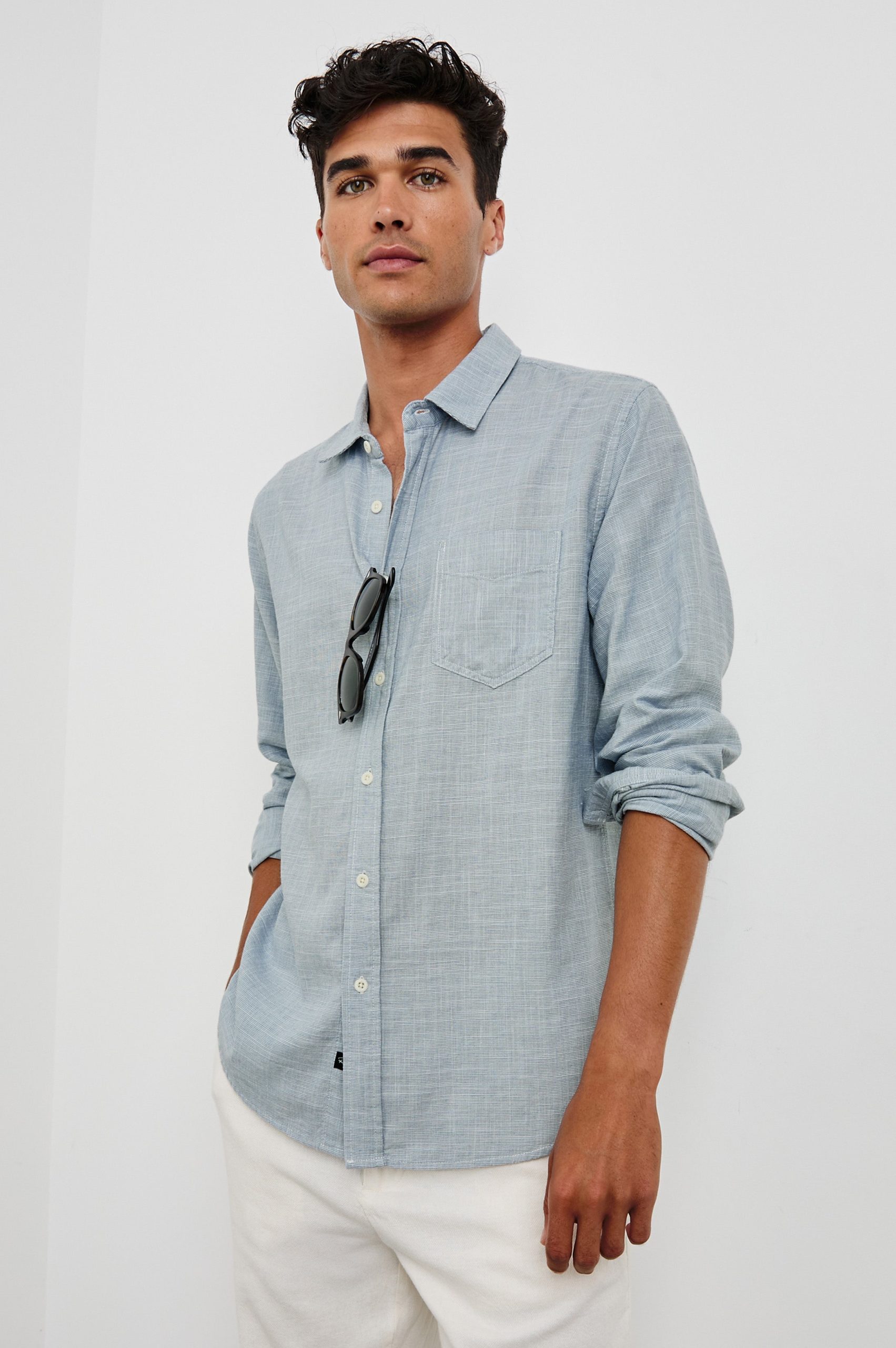WYATT SHIRT - TIDAL ETCH
