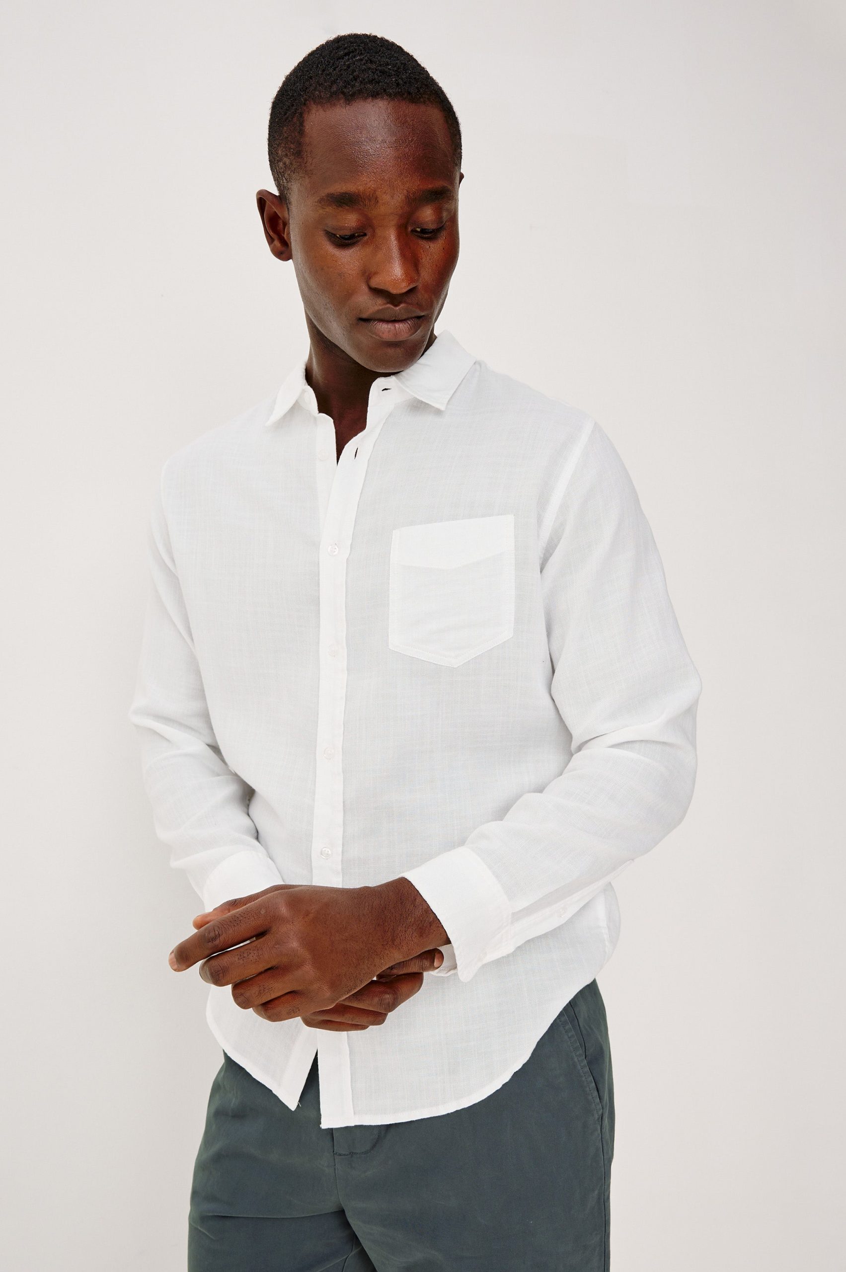 WYATT SHIRT - WHITE