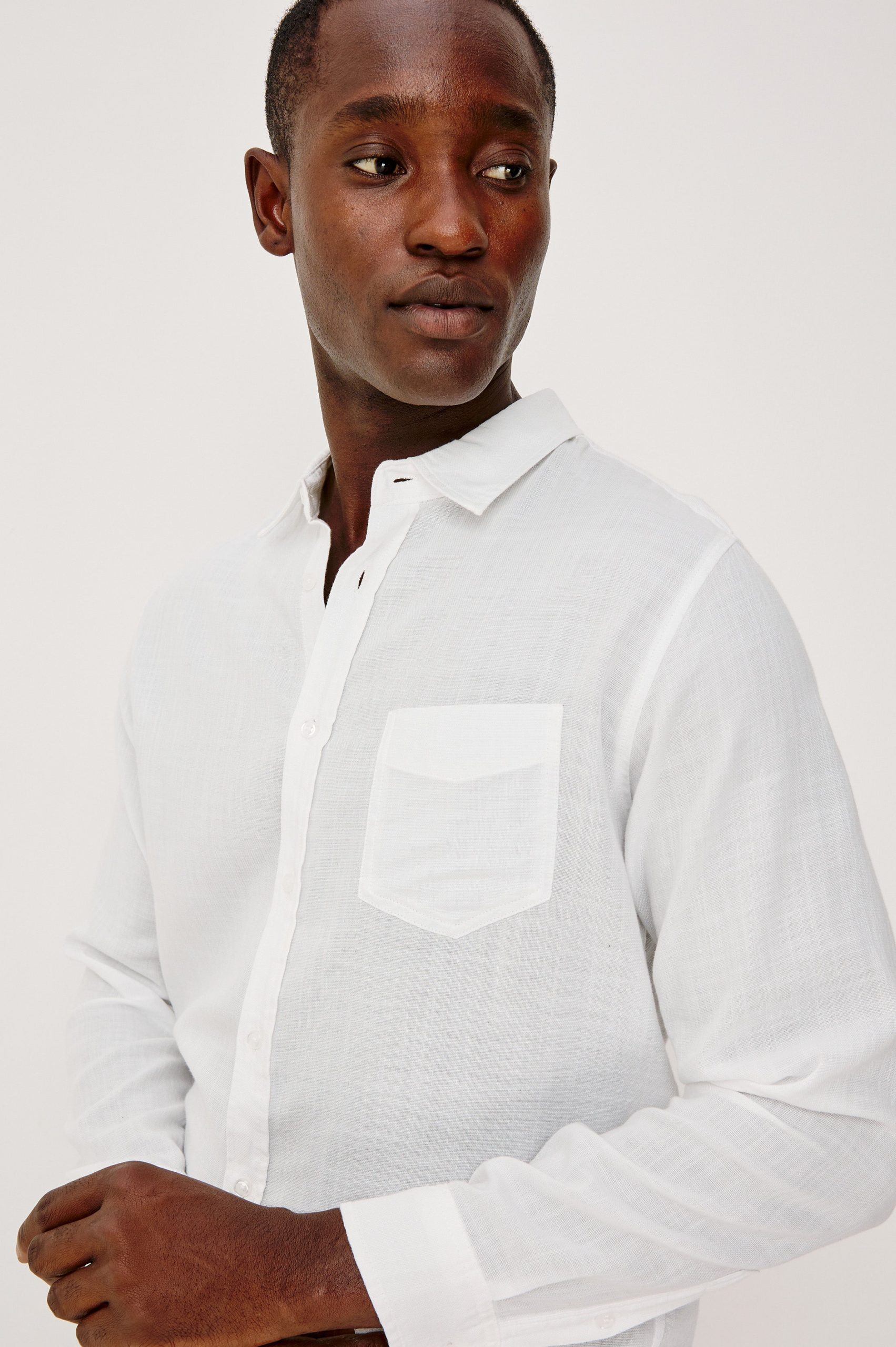 WYATT SHIRT - WHITE - Image 2