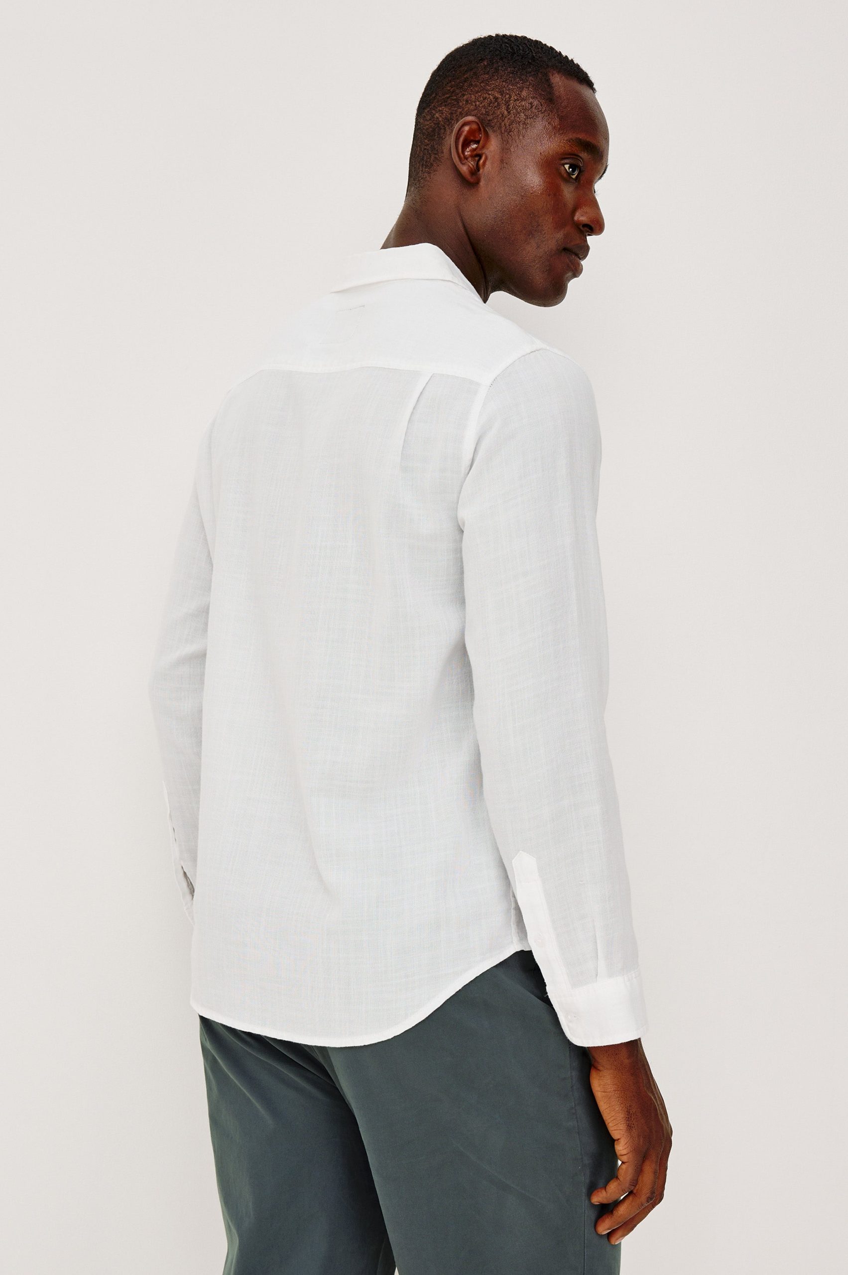 WYATT SHIRT - WHITE - Image 7
