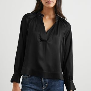 WYNNA TOP - BLACK