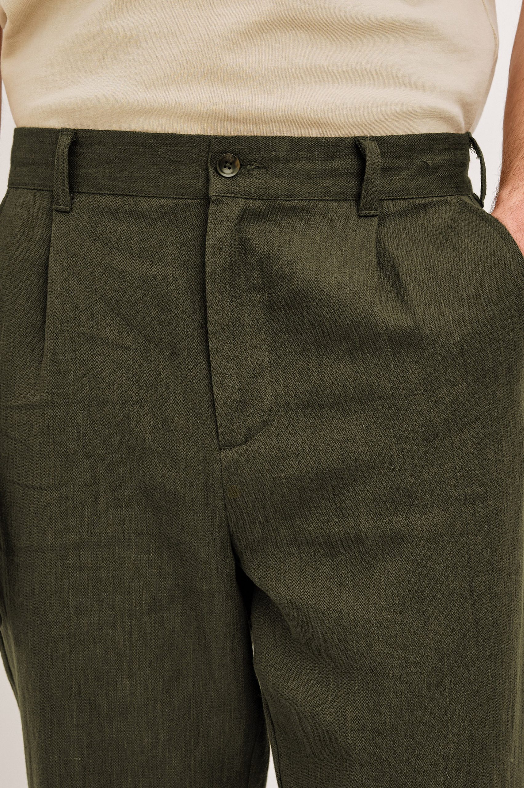 ZIMMER PANT - DEEP OLIVE - Image 2