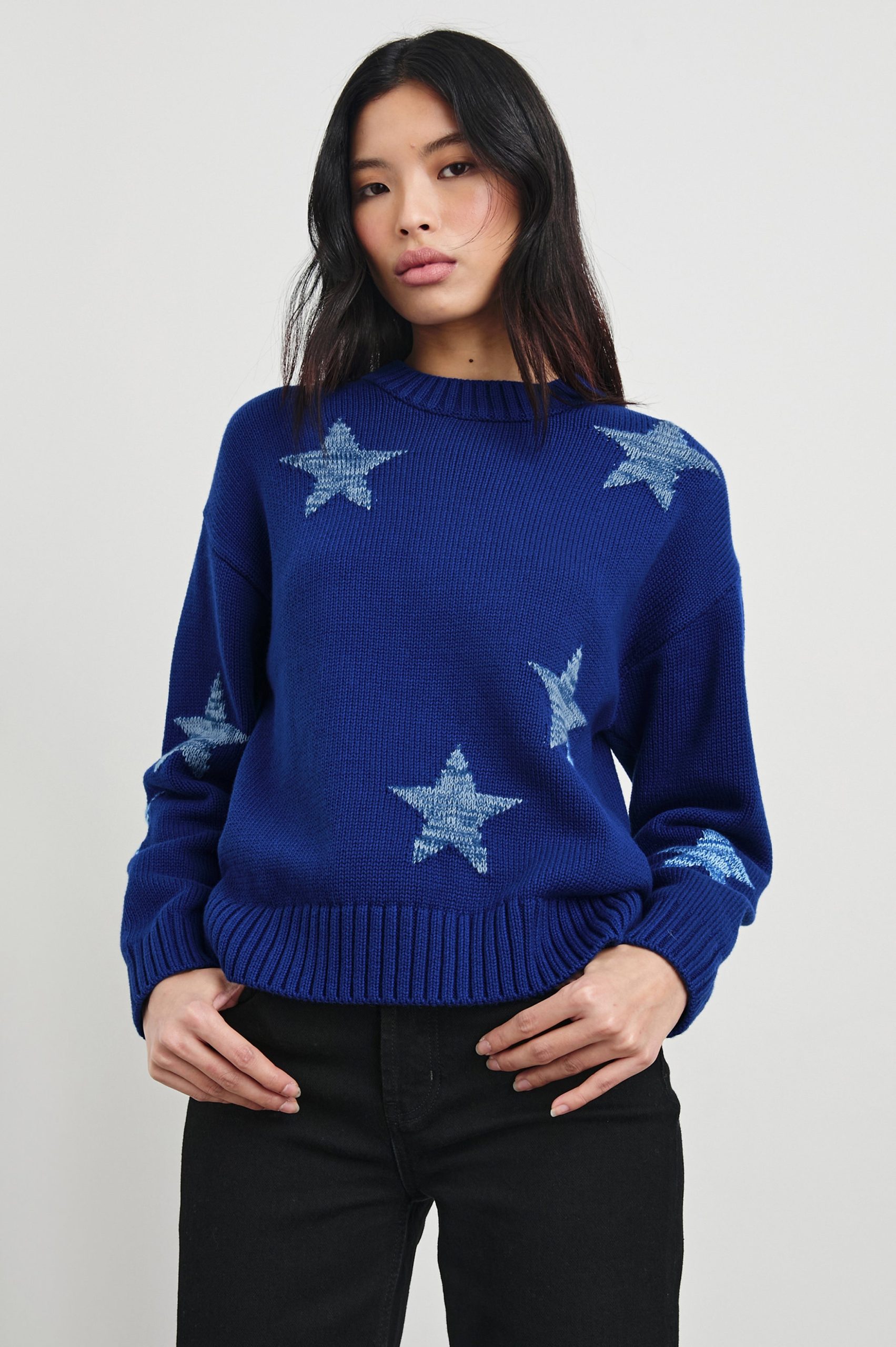 ZOEY SWEATER - COBALT GALAXY - Image 3
